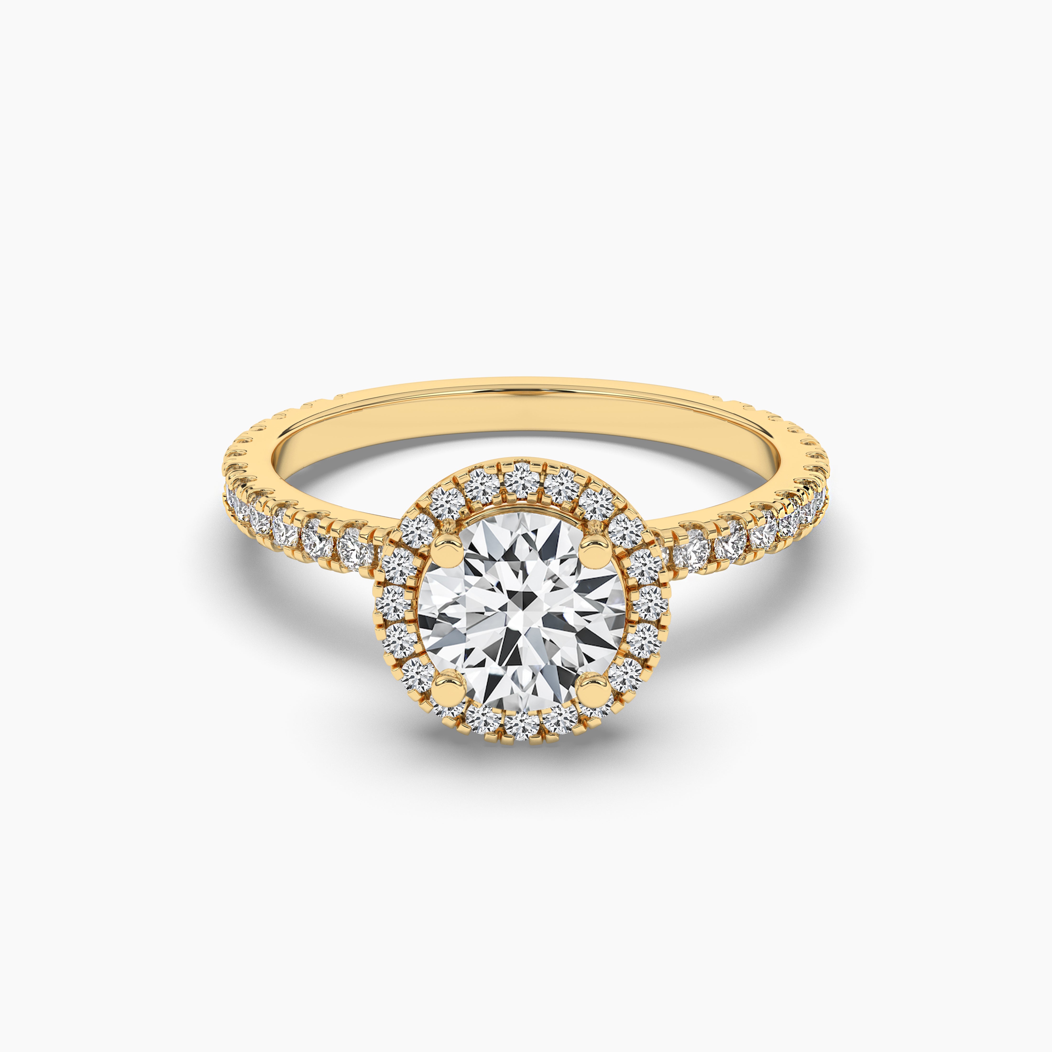 halo engagement ring USA