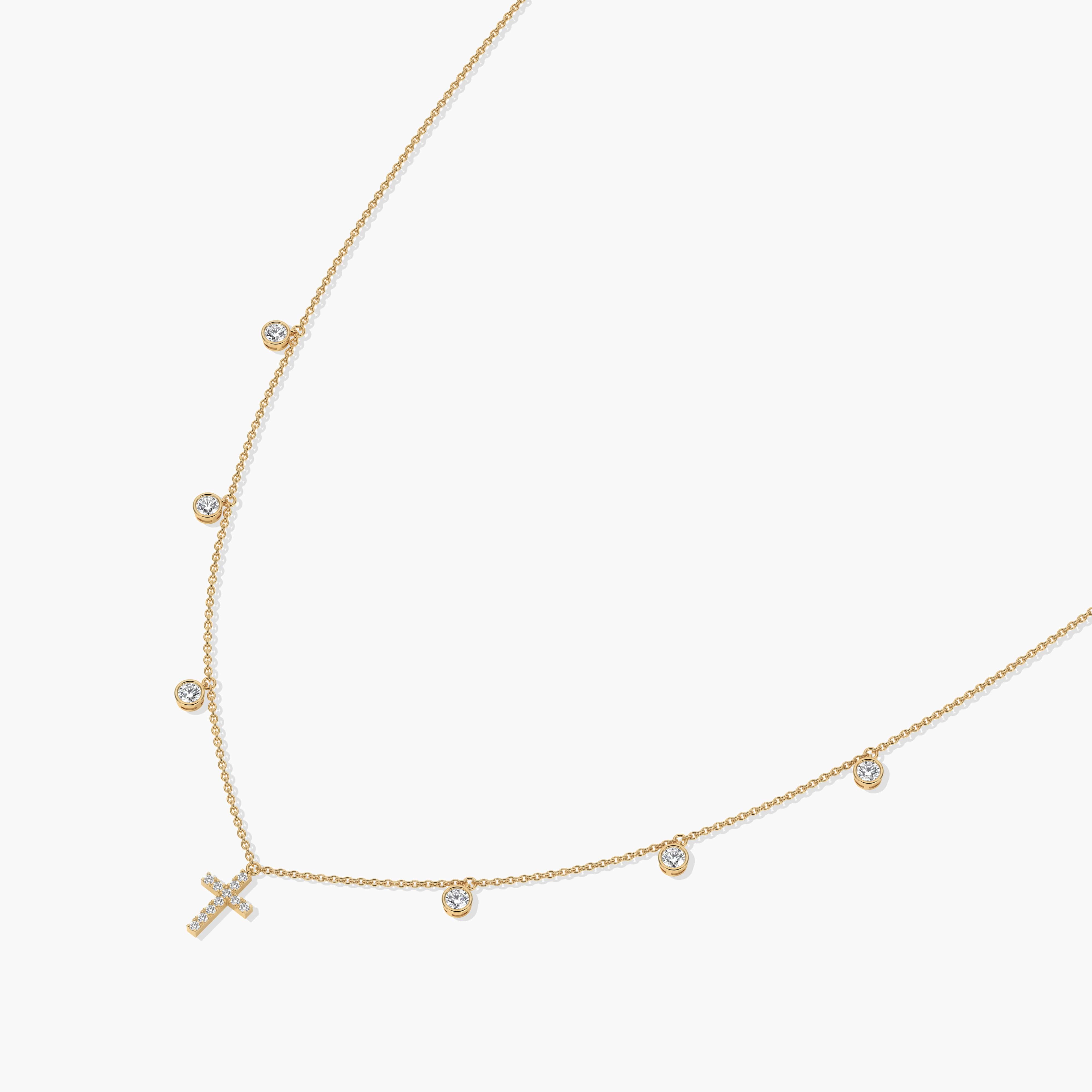 cross necklaces with diamonds