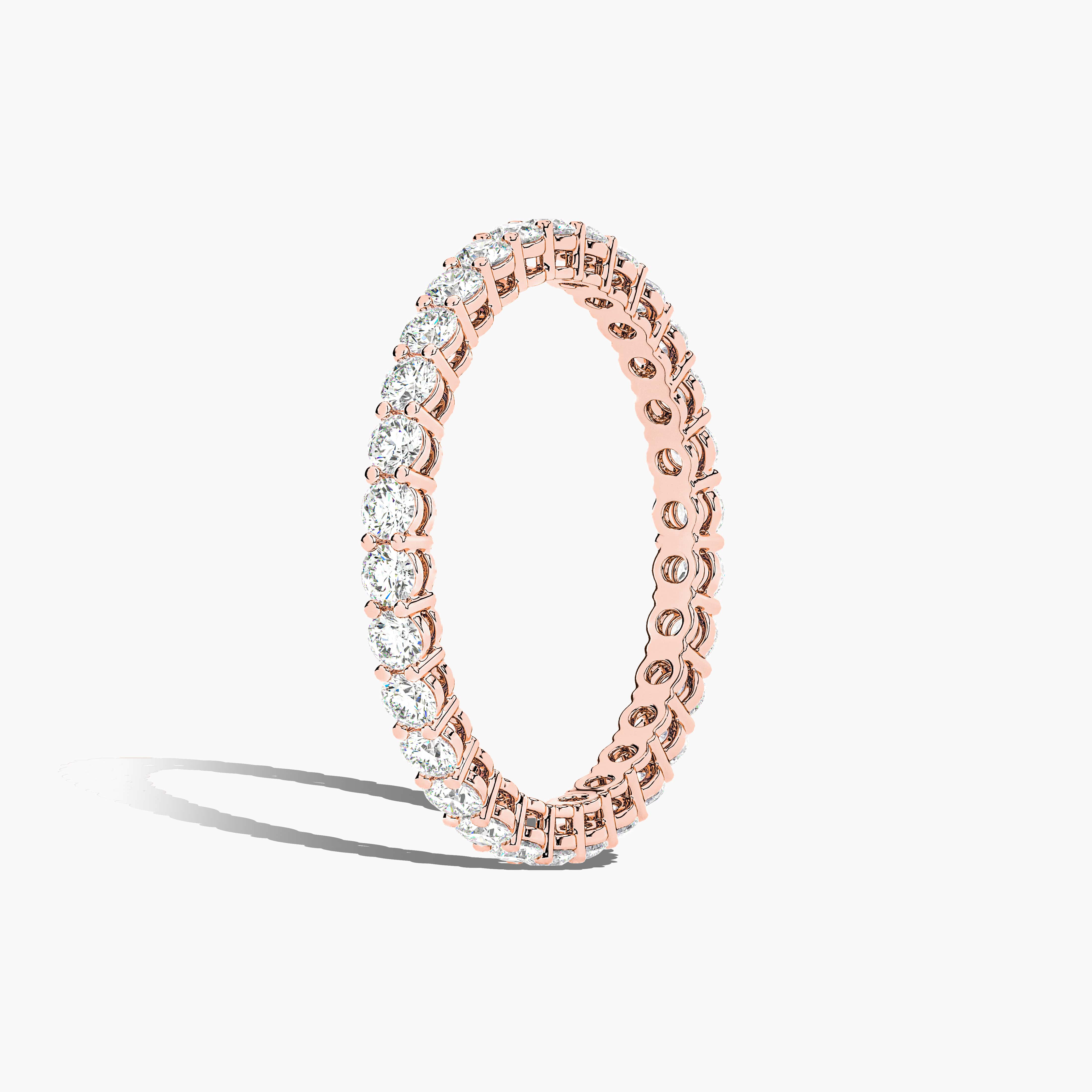 channel set diamond band
