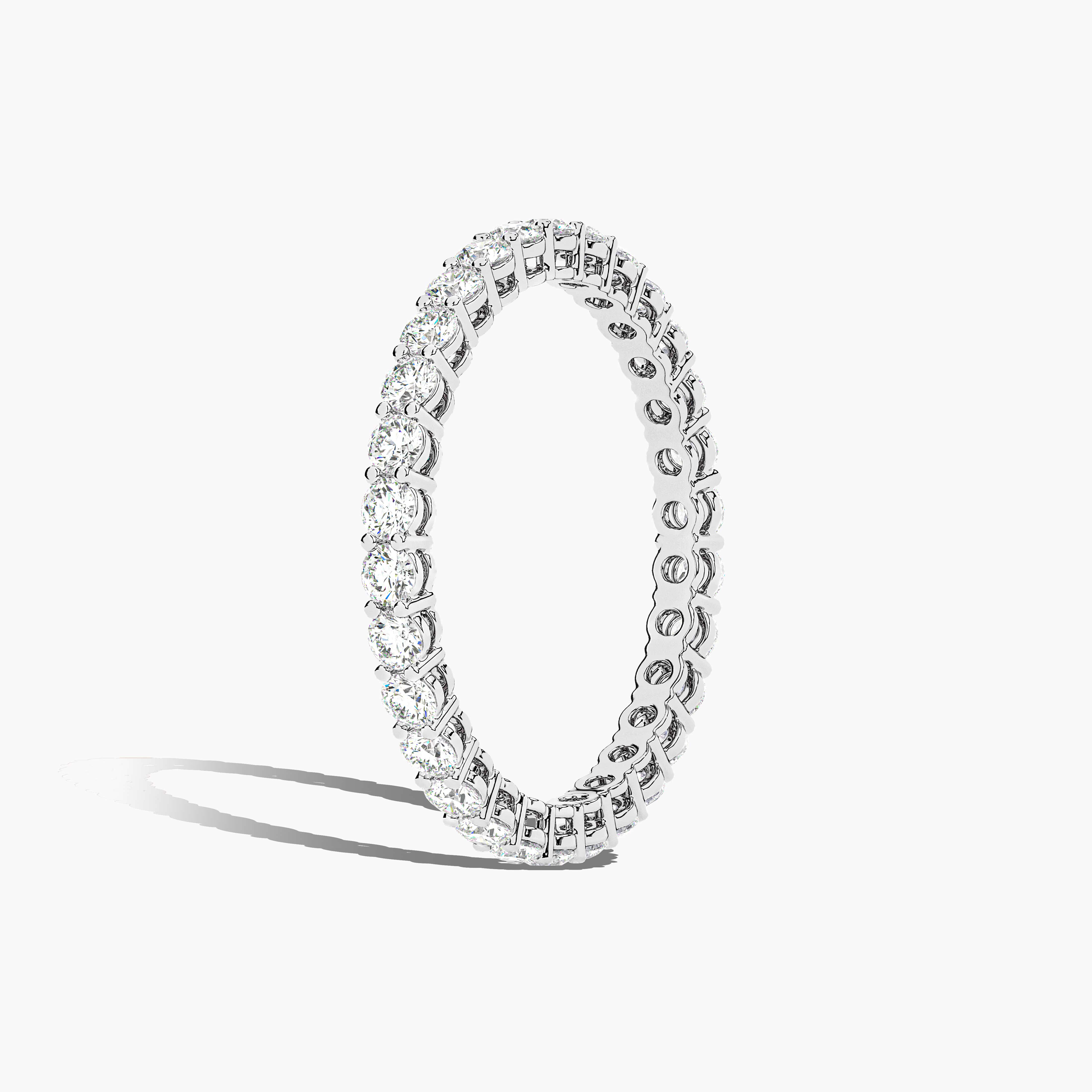 eternity diamond wedding band