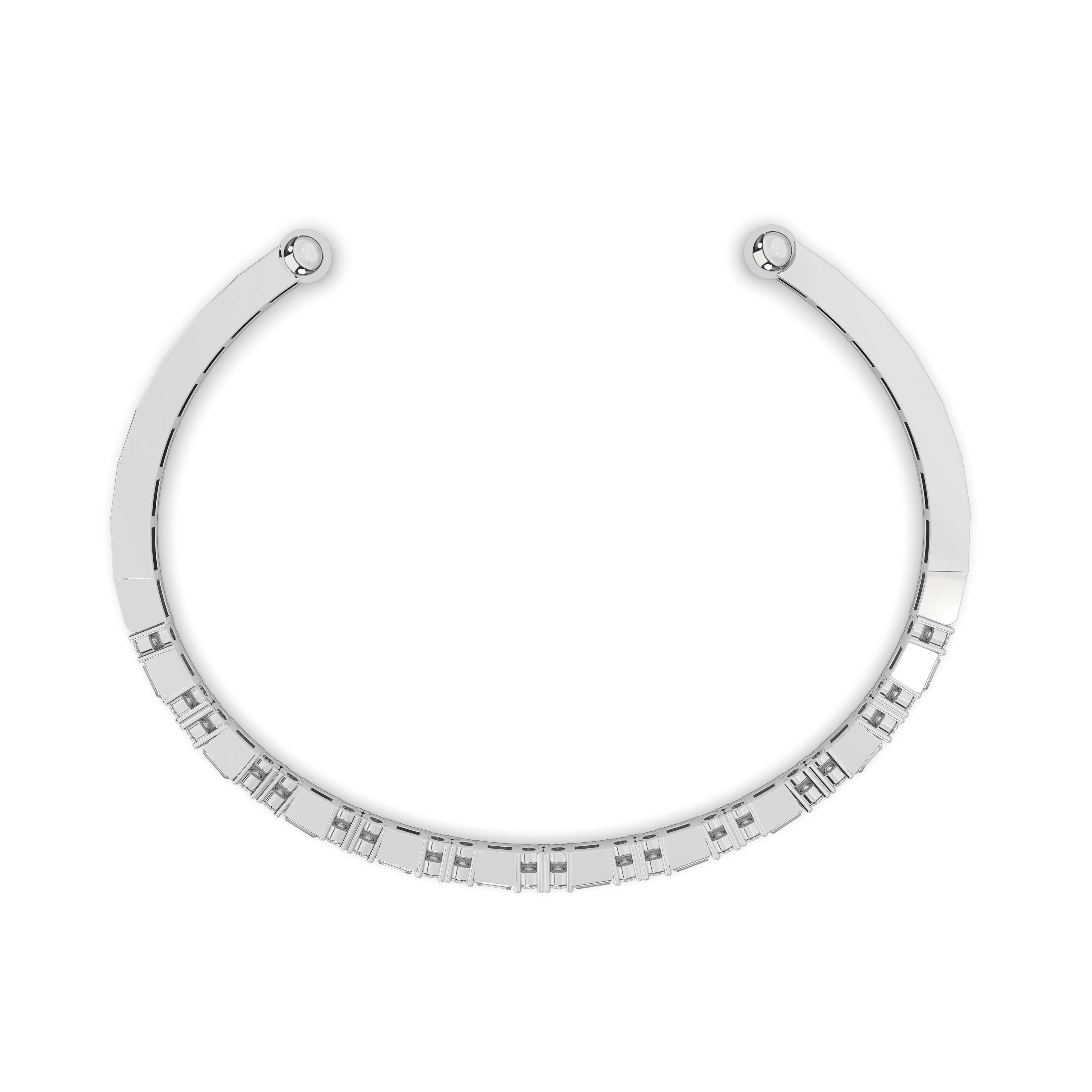 Bangle Bracelet Weight White Gold