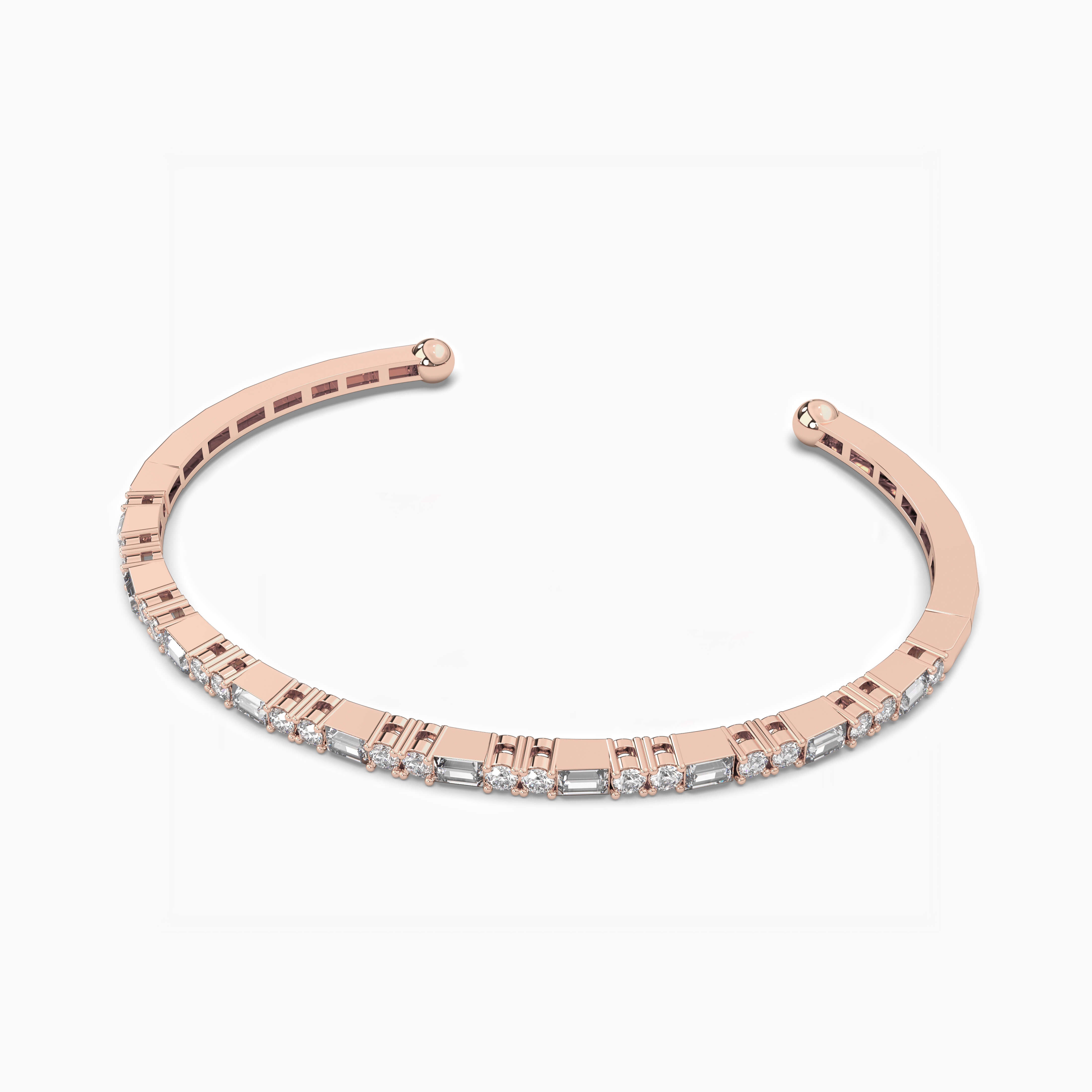 Rose Gold Tennis Bracelet Bracelets