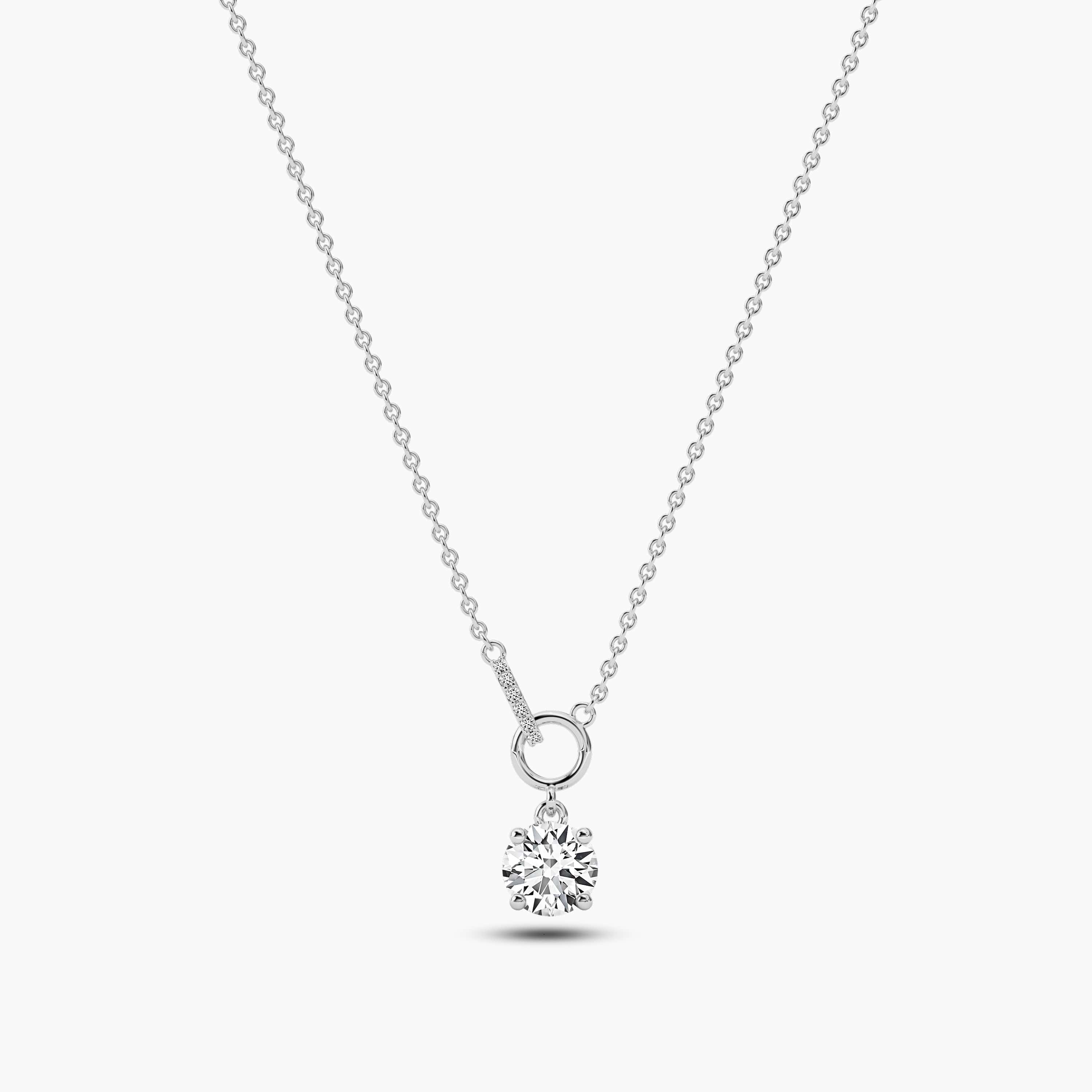 Diamond Solitaire Necklace