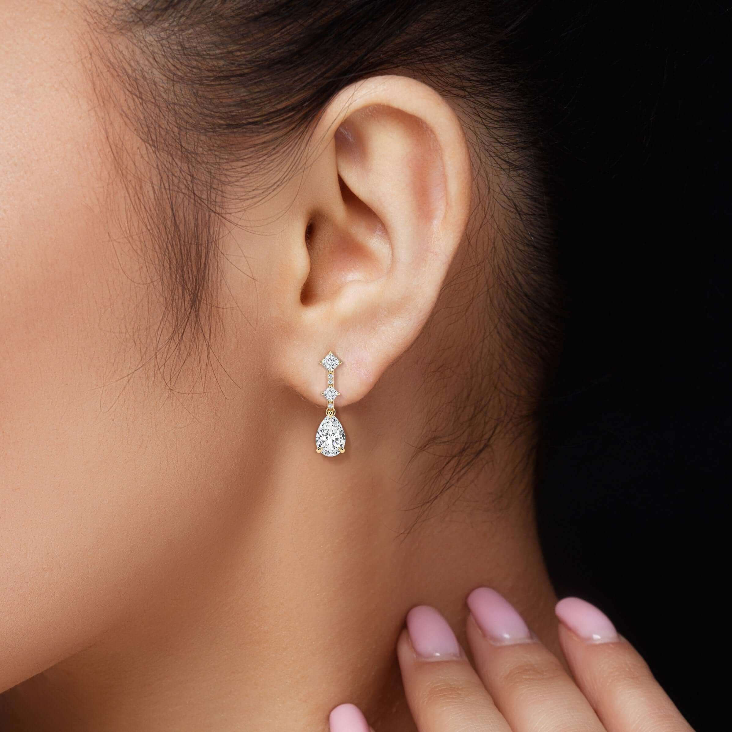 drop earrings