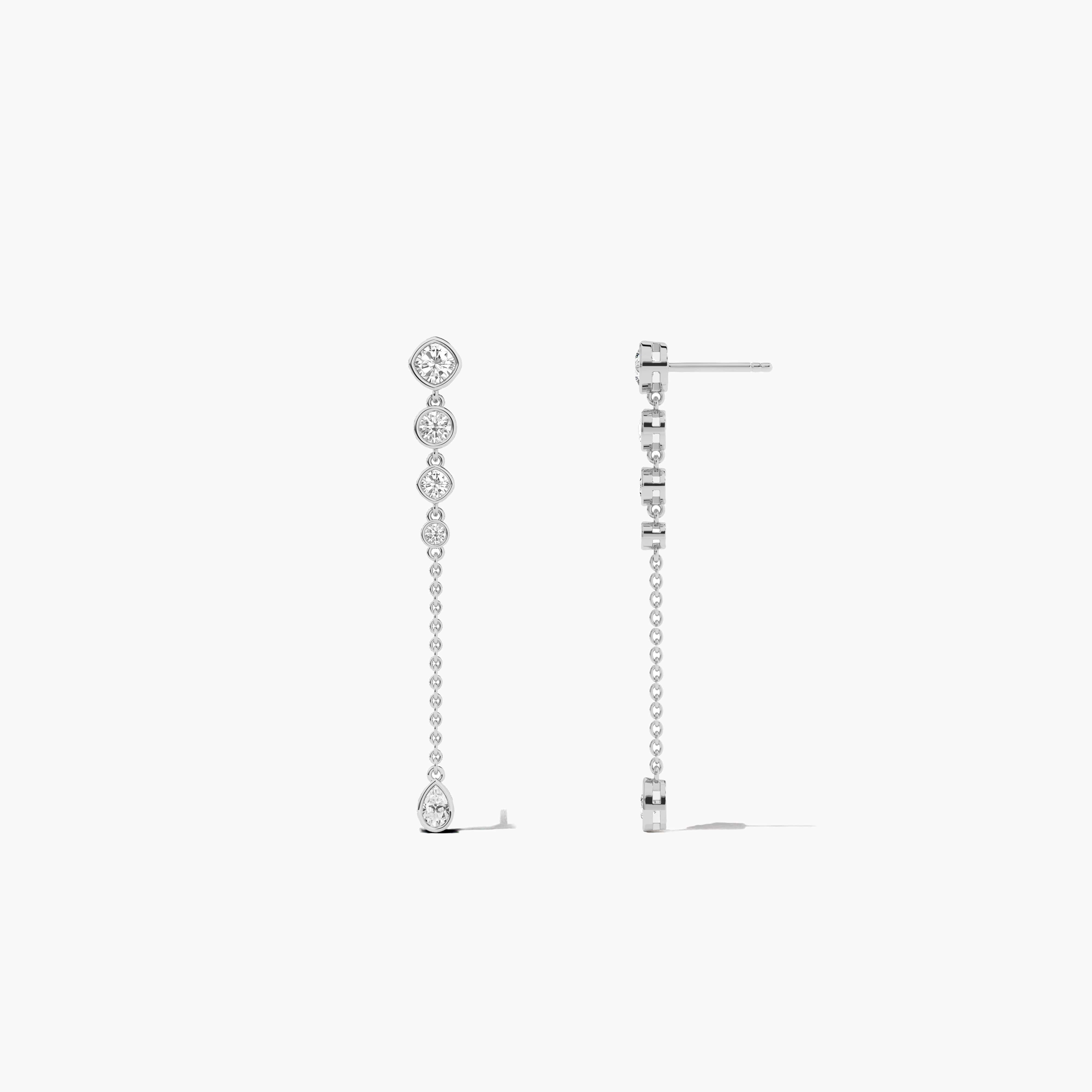 dangle earrings diamond