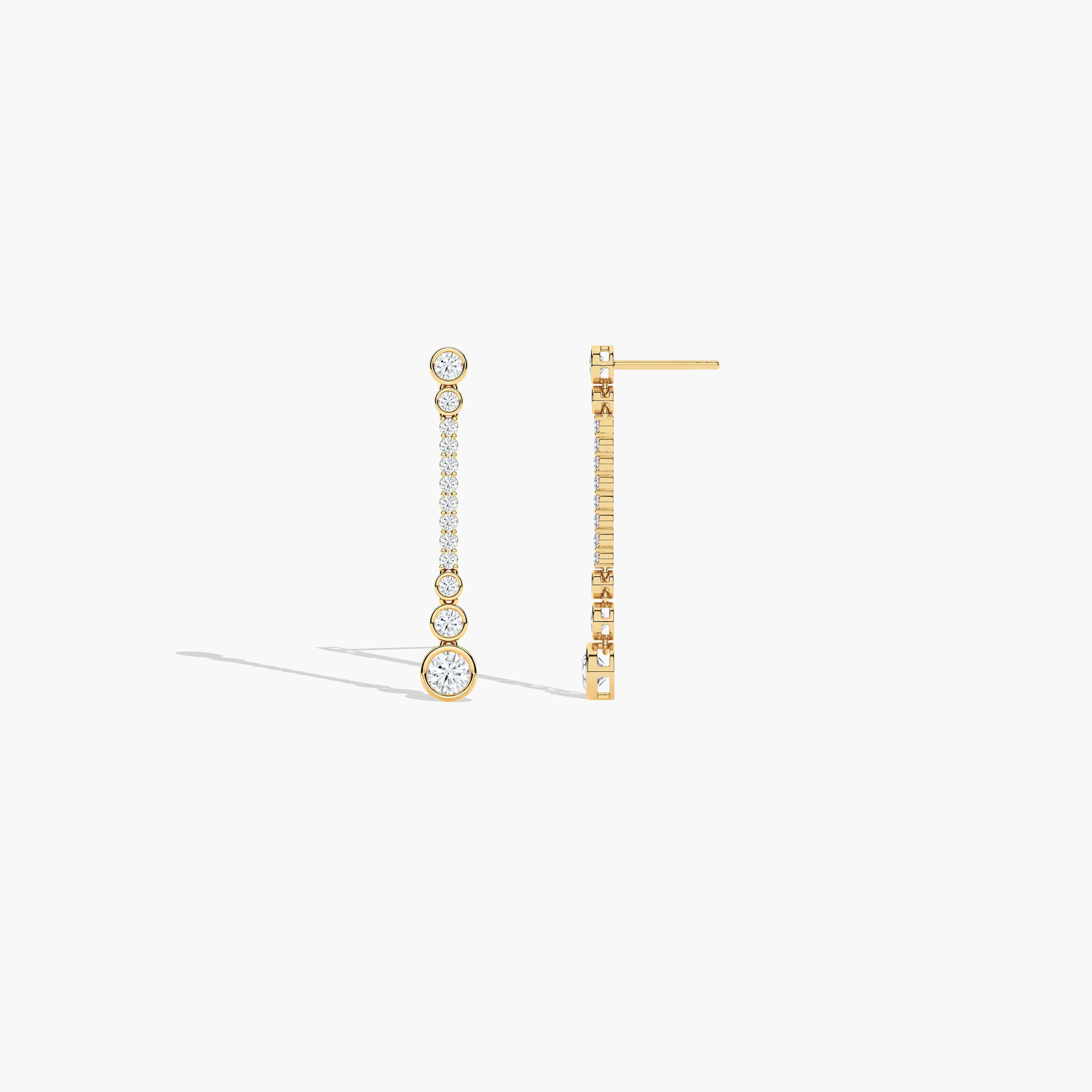 small diamond earrings