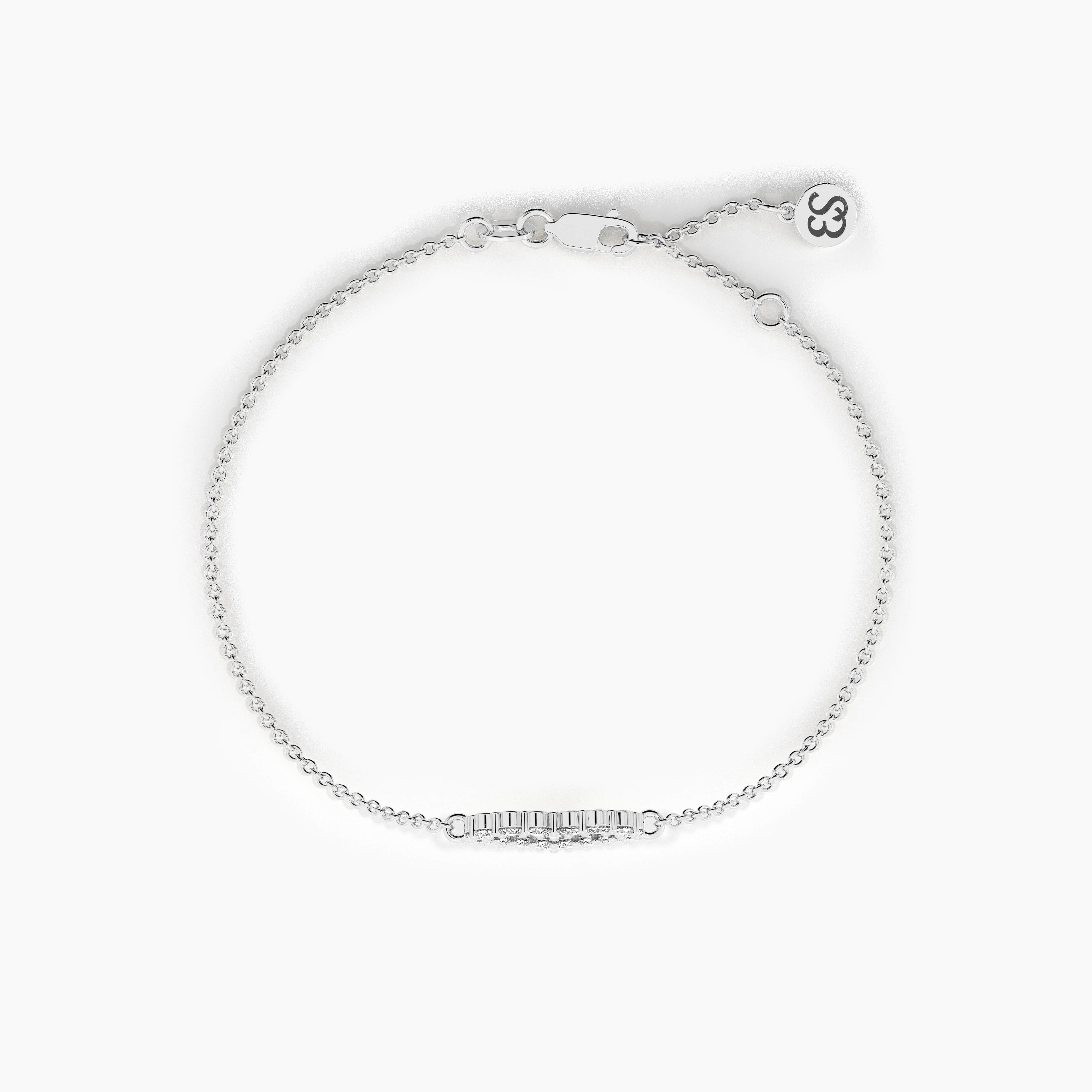 heart bracelet diamond