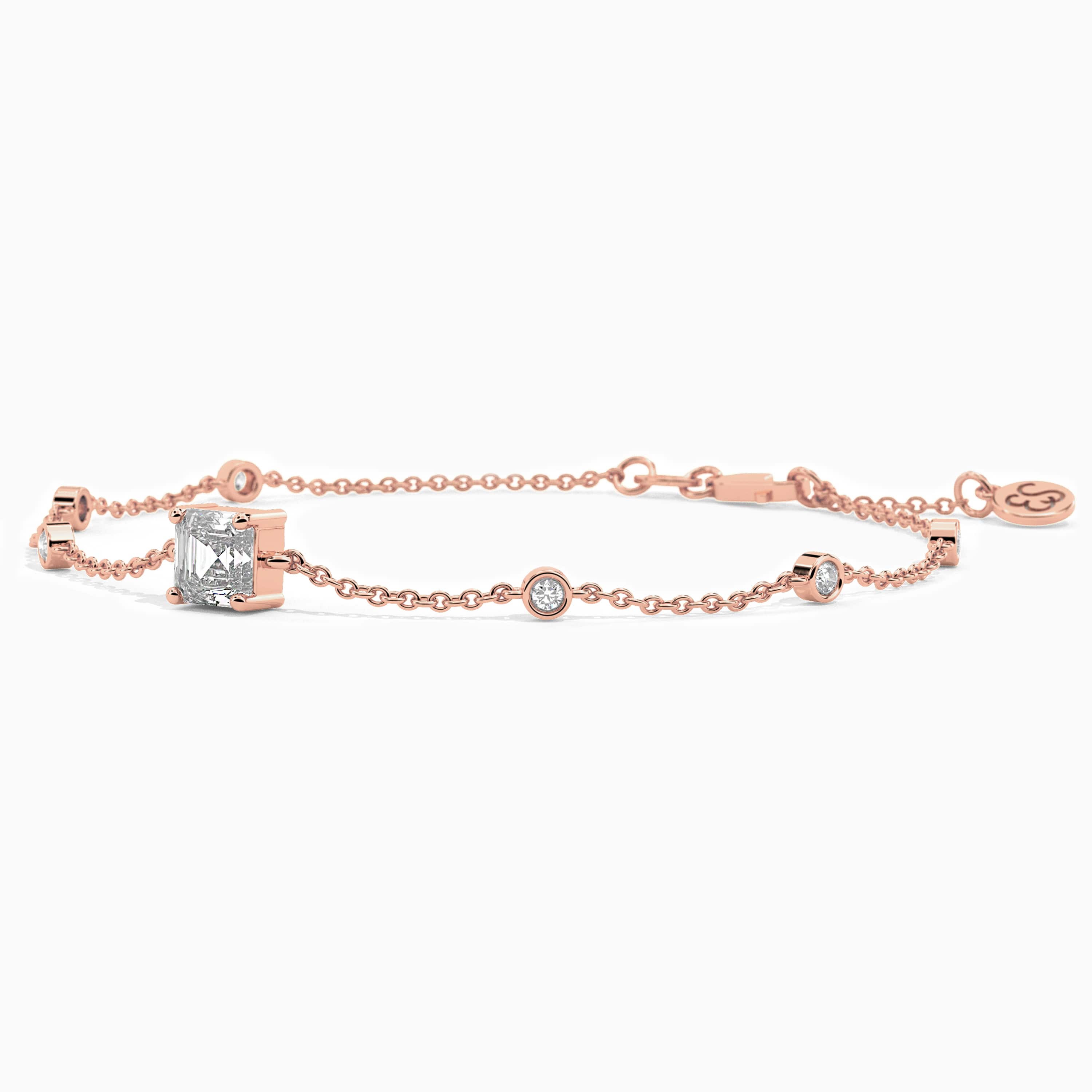 station bracelet diamond