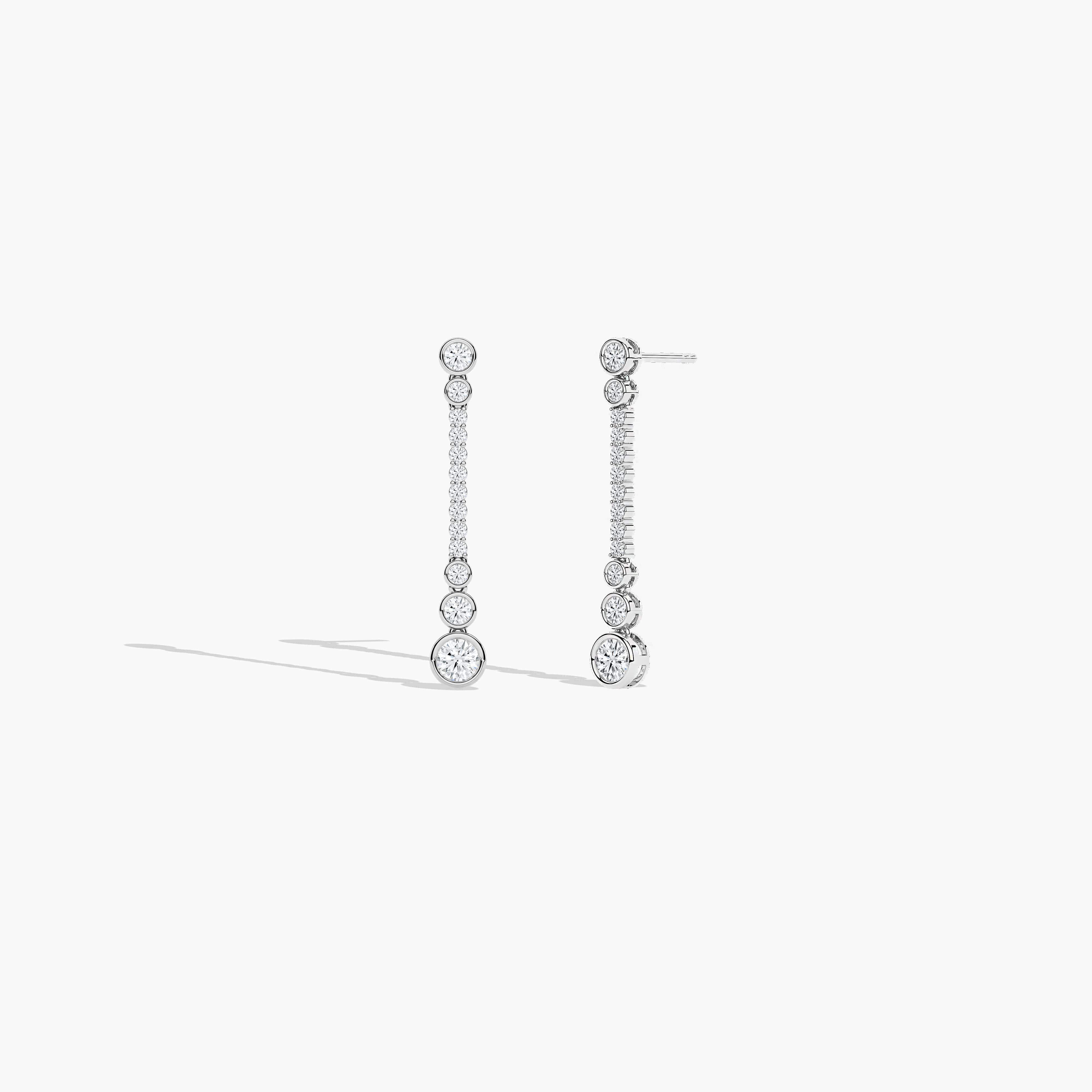 female diamond stud earrings