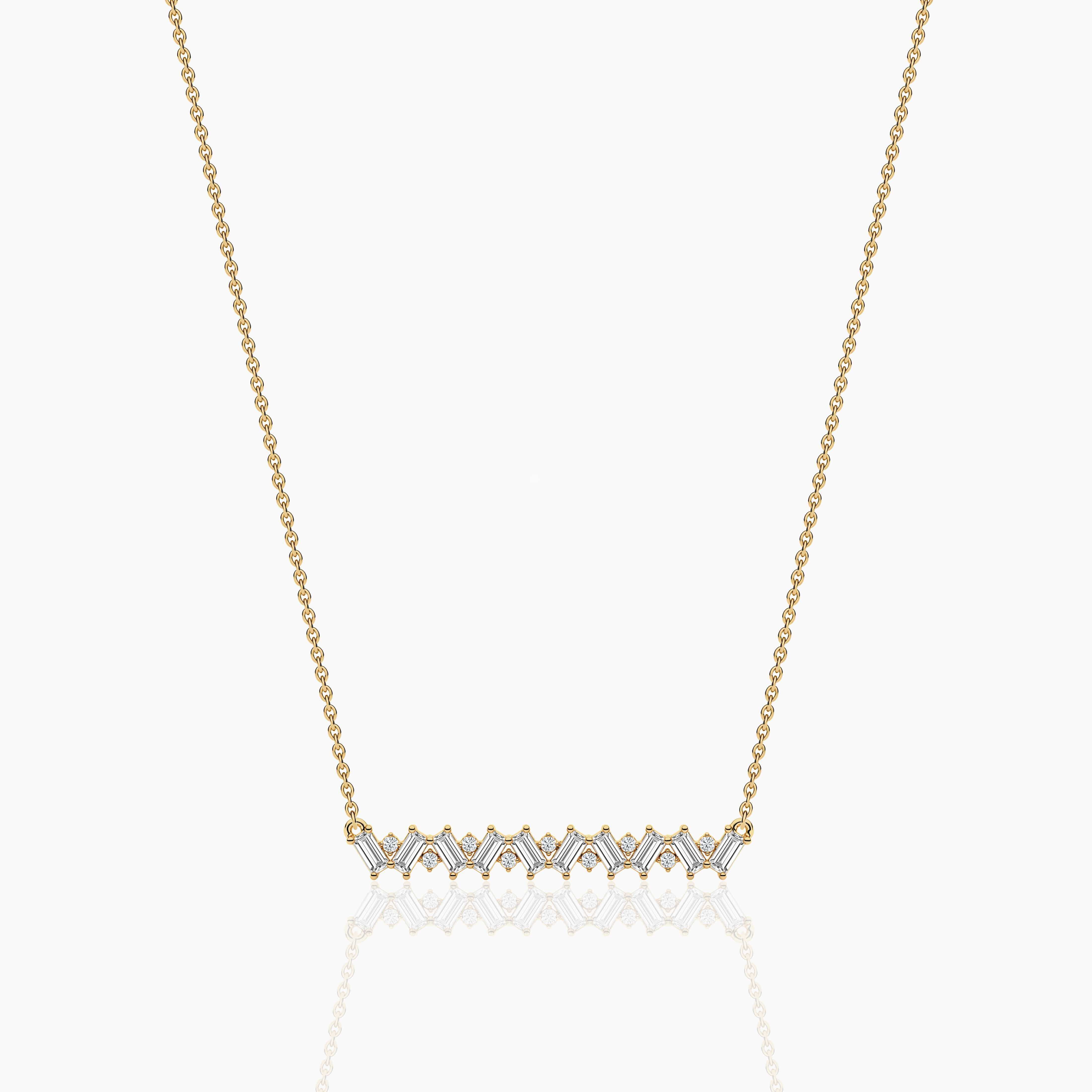 bar necklace