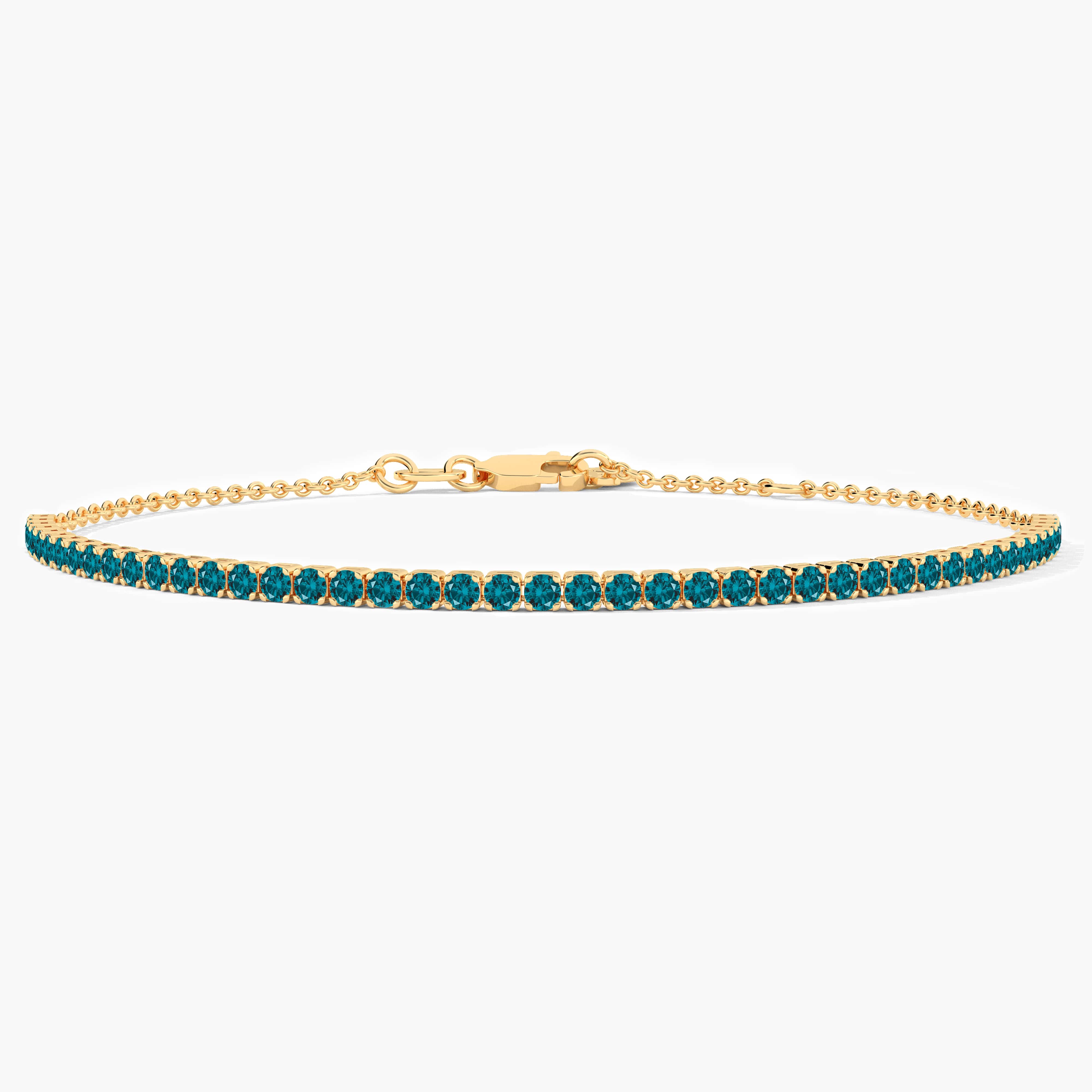 gemstone tennis bracelets