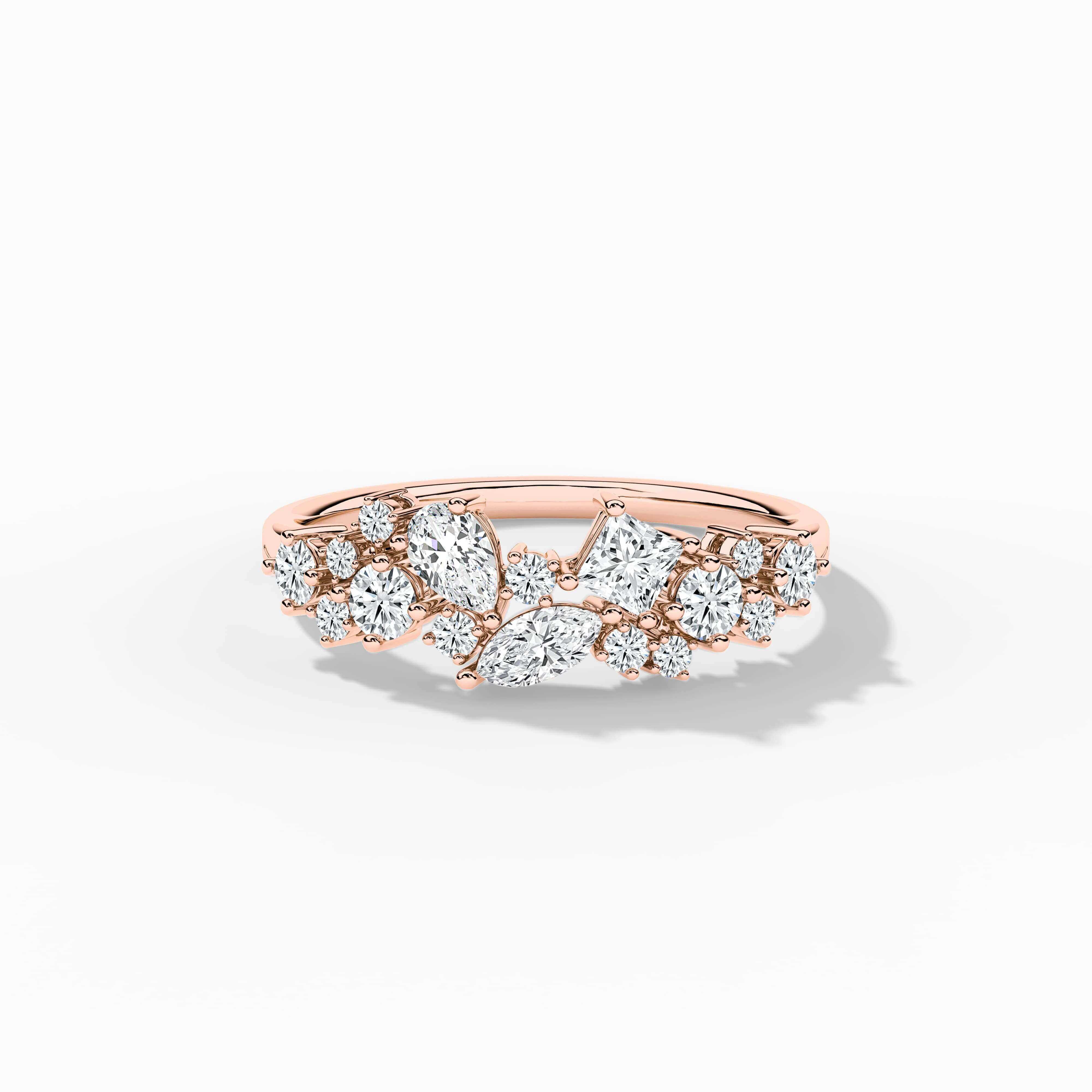 cluster engagement rings