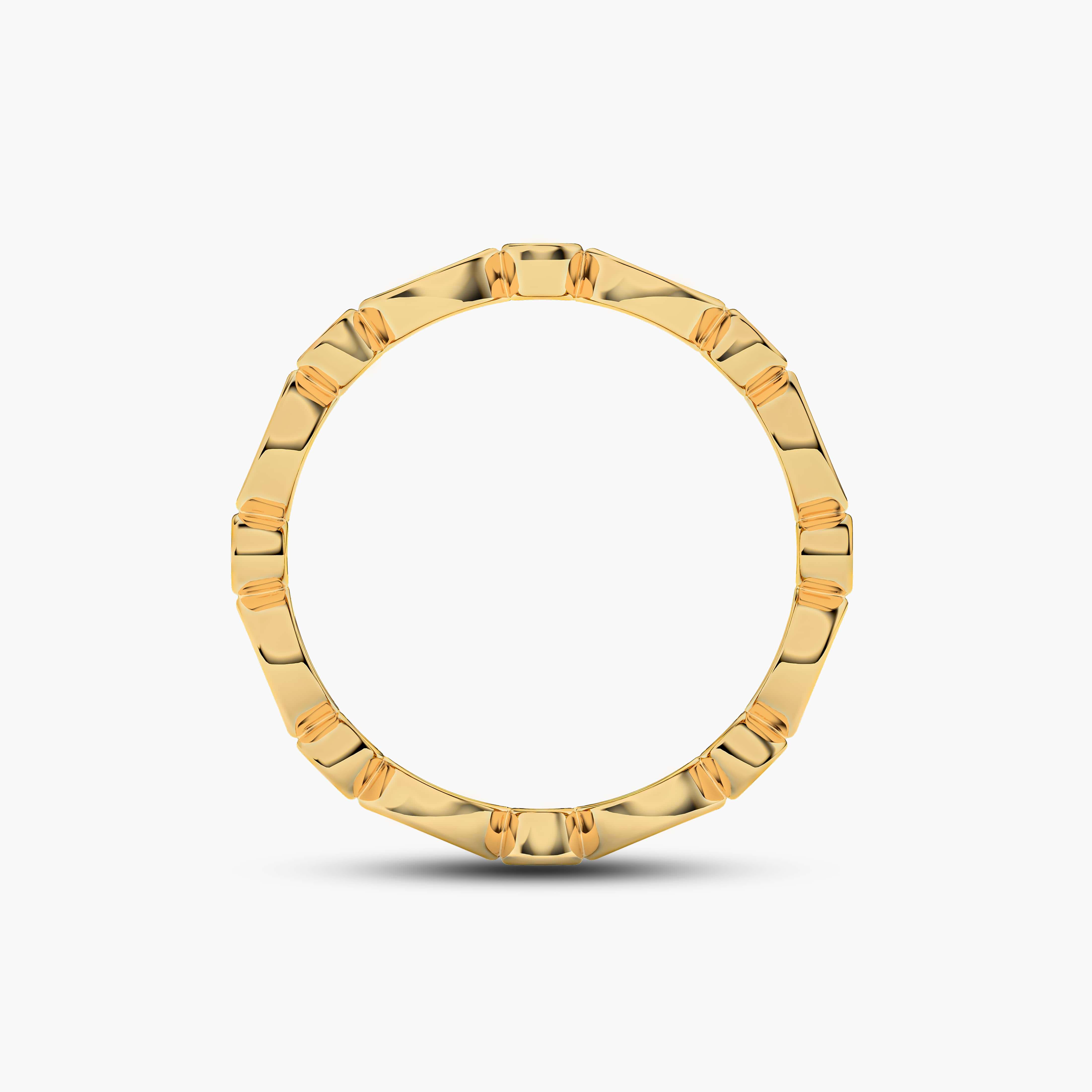 round and marquise wedding band