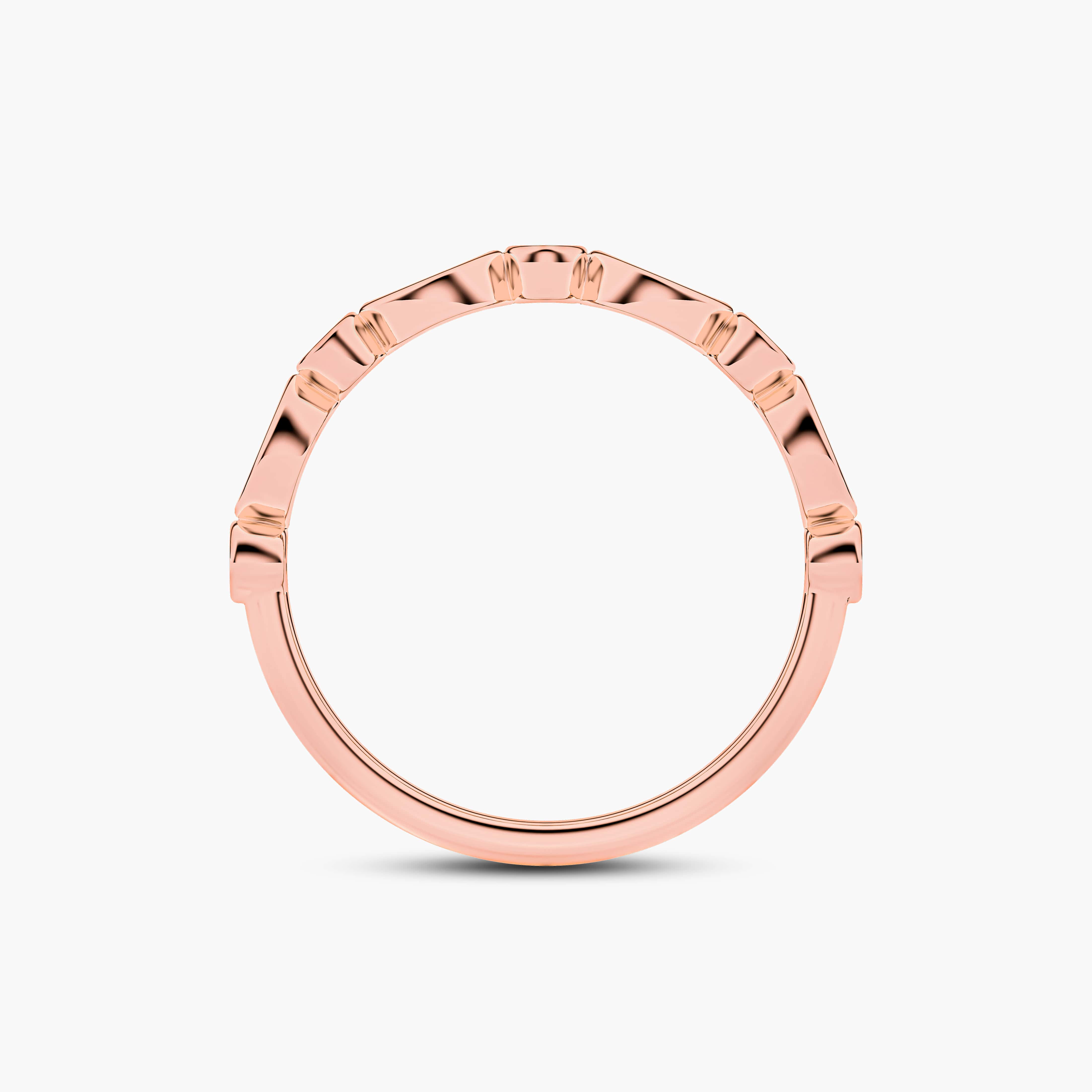 bezel wedding band