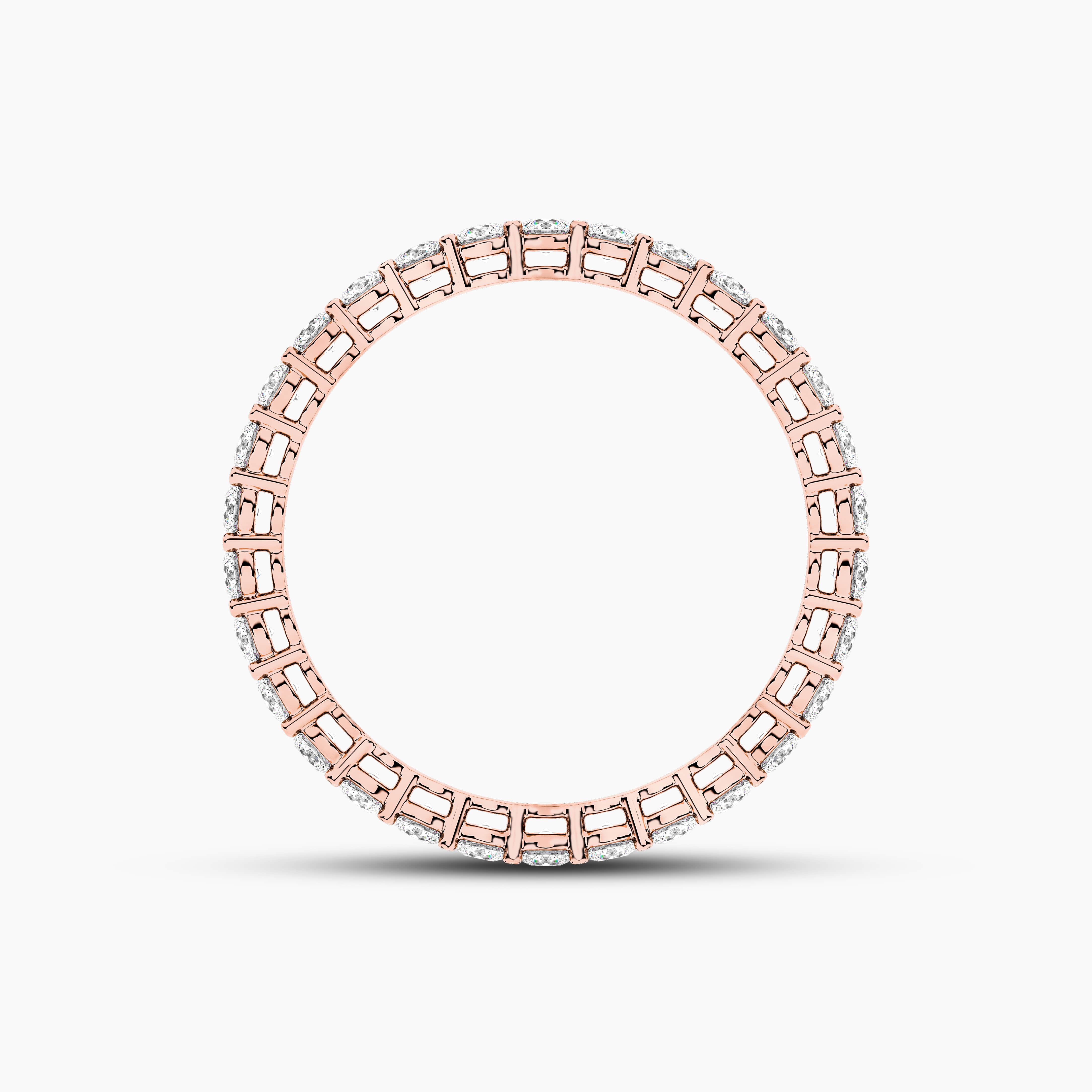 moissanite eternity band