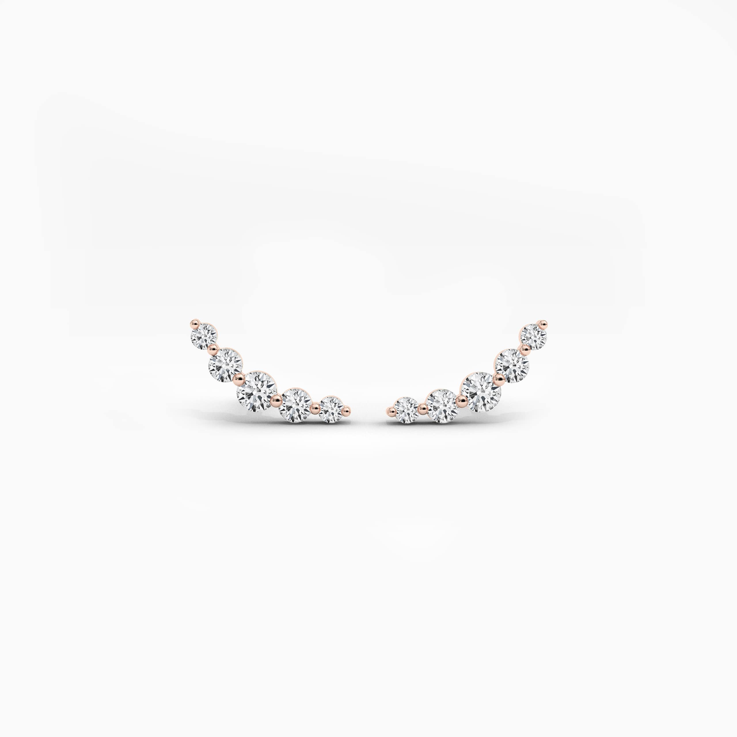 bar stud earring