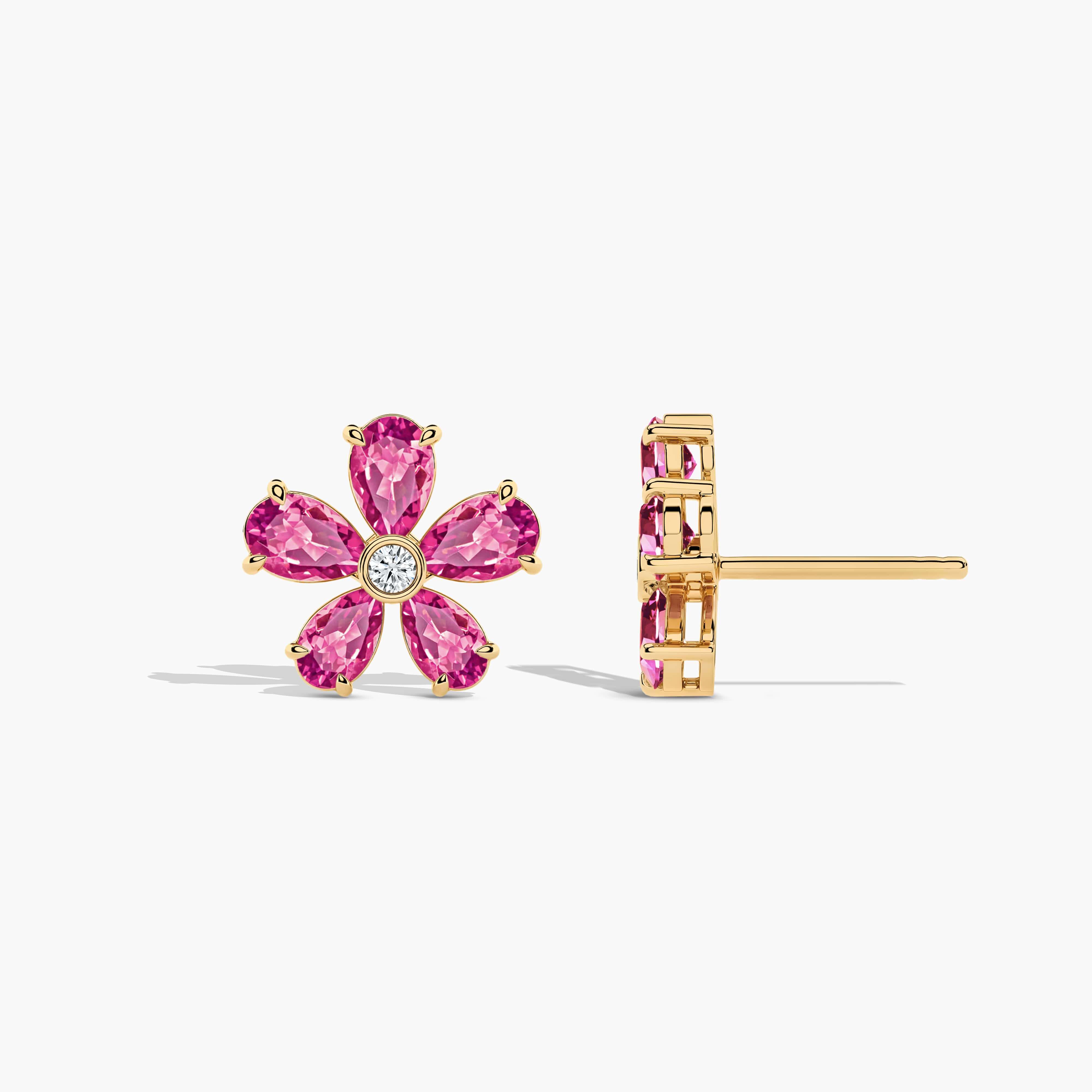 flower earrings