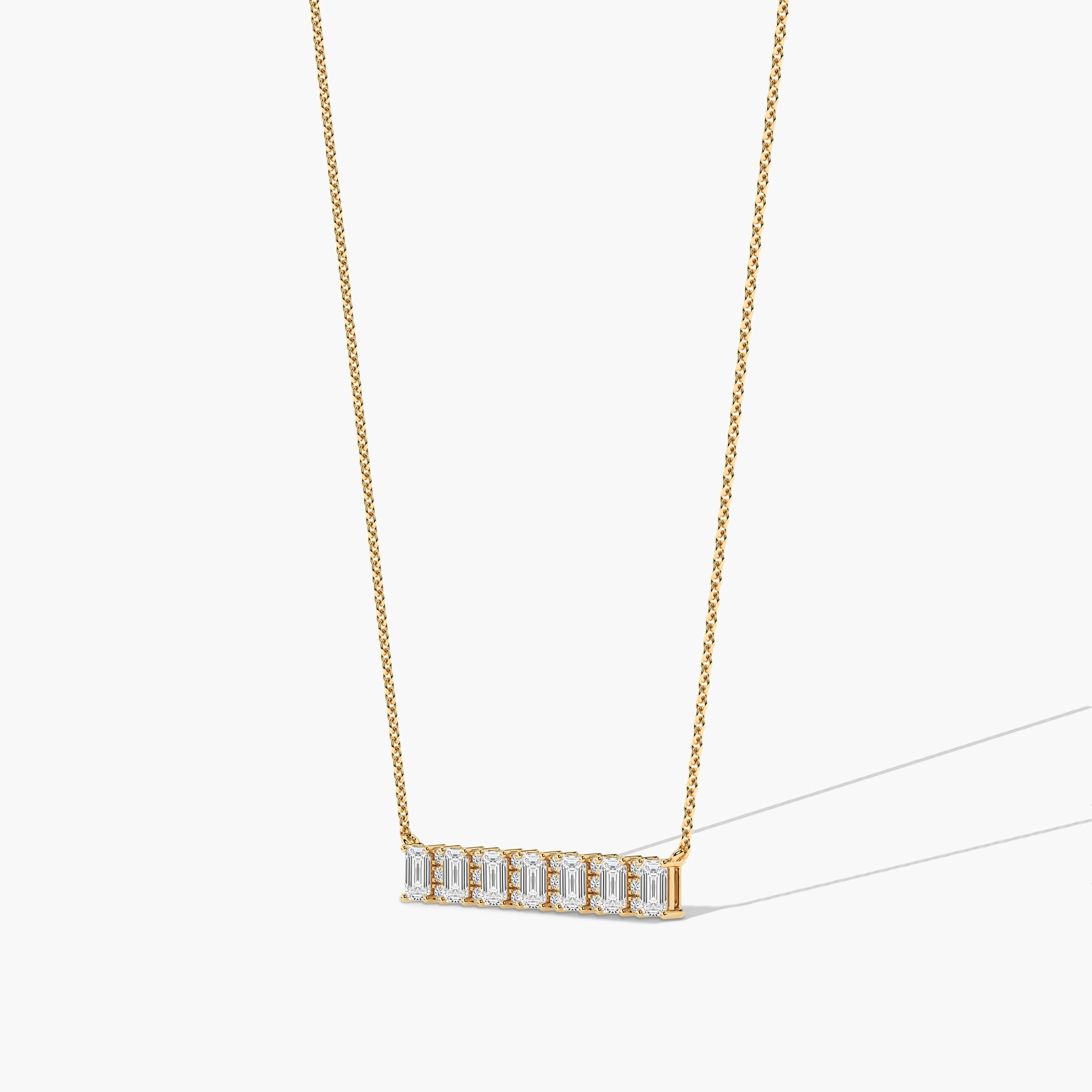 gold bar necklace