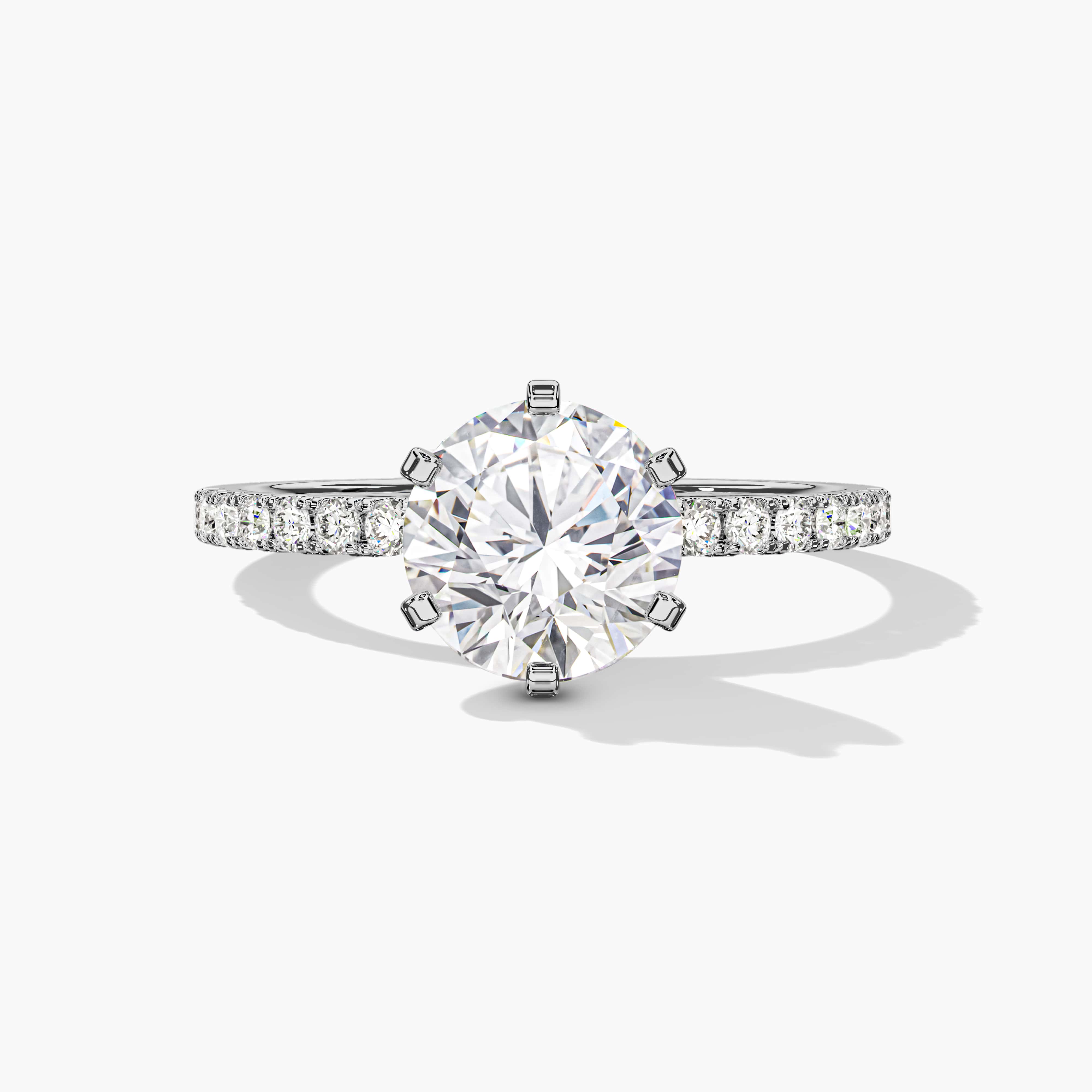 round diamond ring