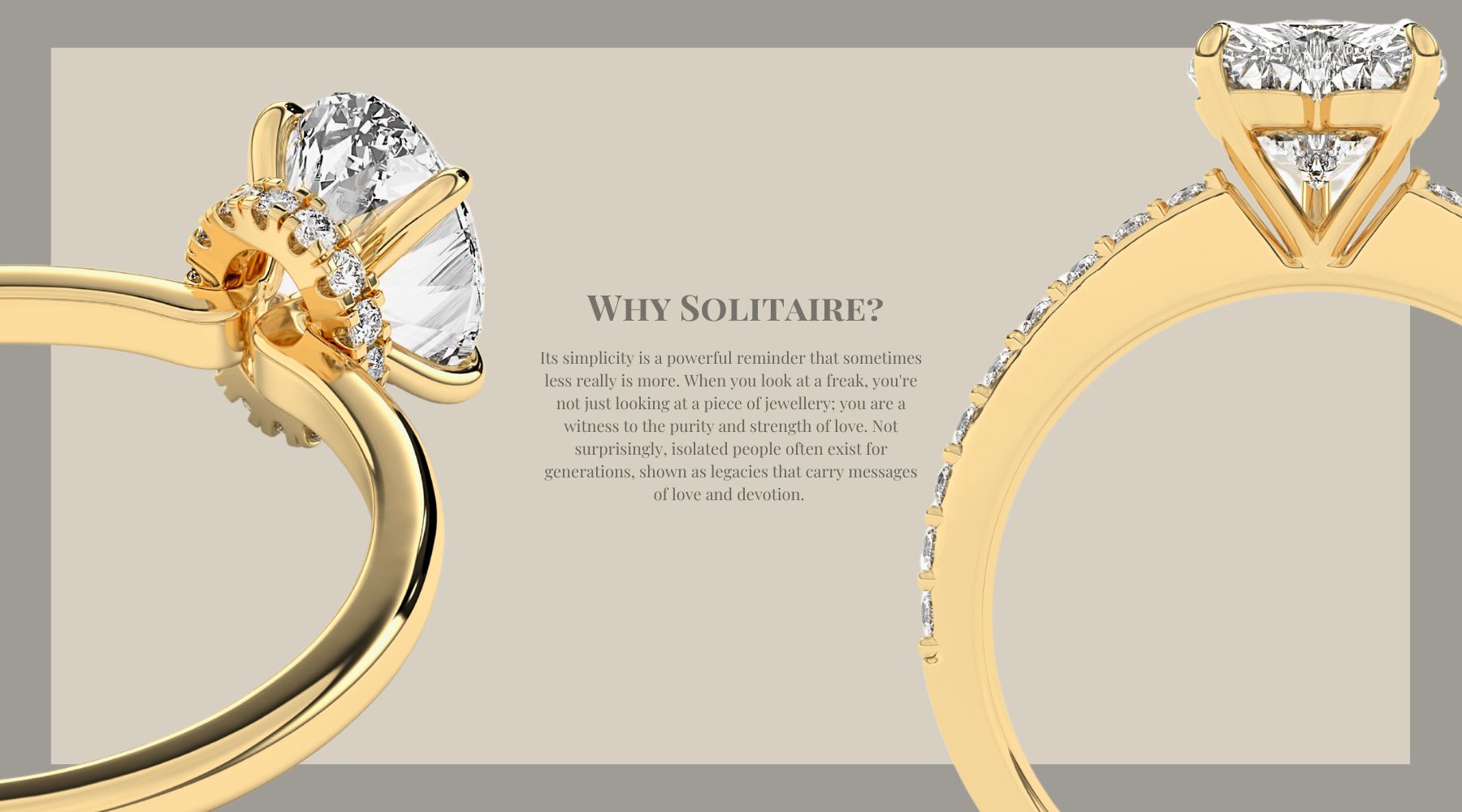 why solitaire ring?