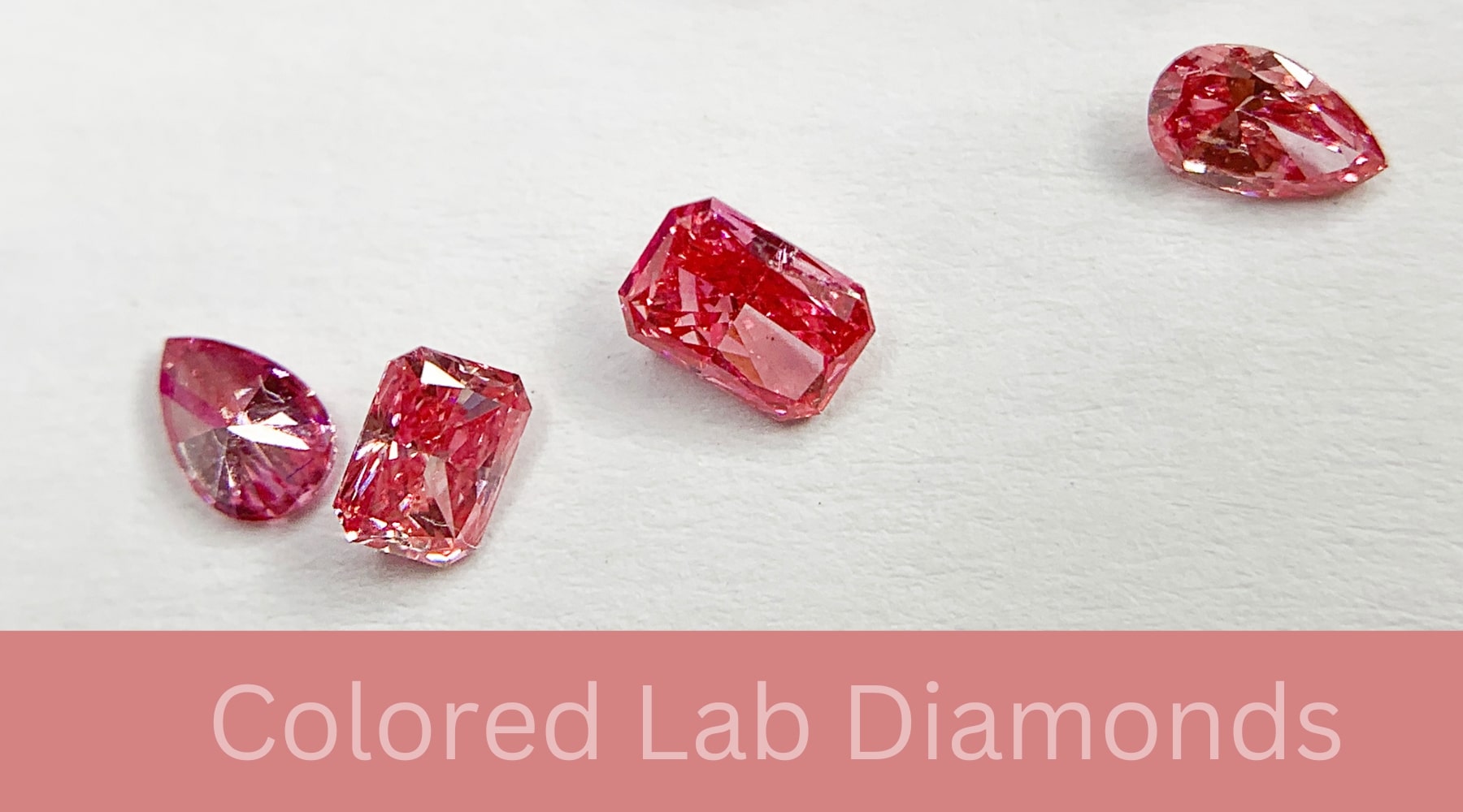 Fancy Shape Colored Lab Diamonds