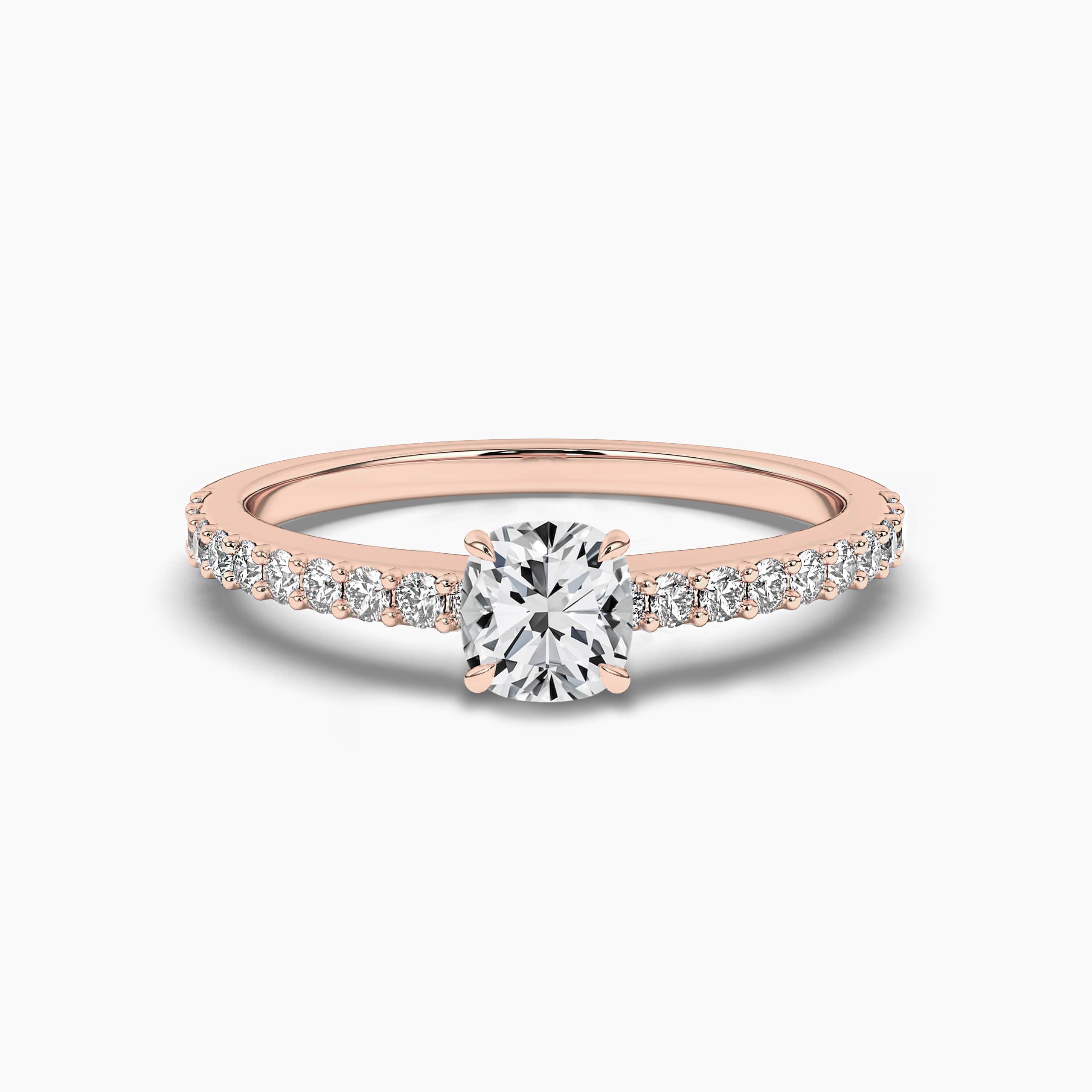 0.50carat pillow cut diamond ring