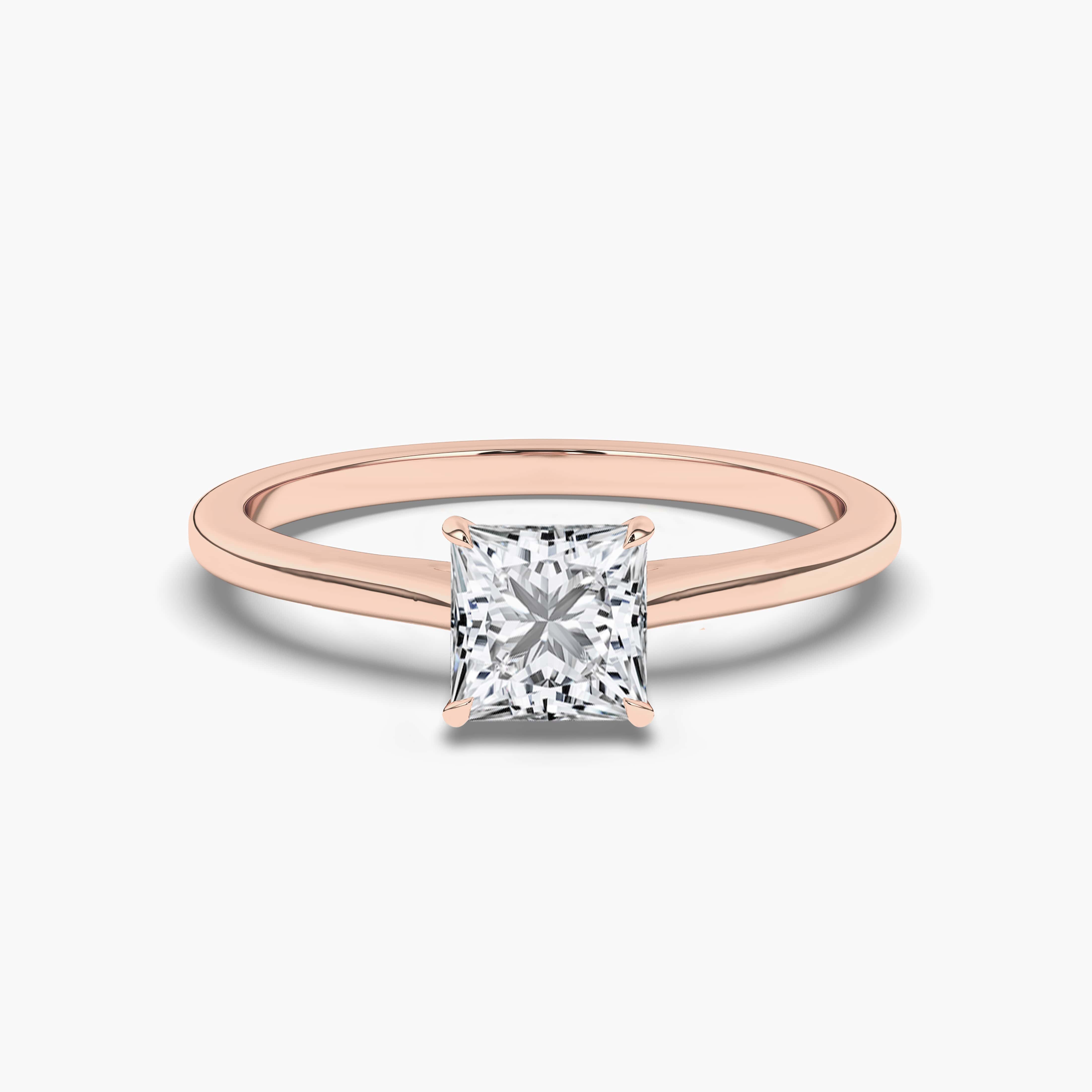 Princess Cut Diamond Engagement Ring 