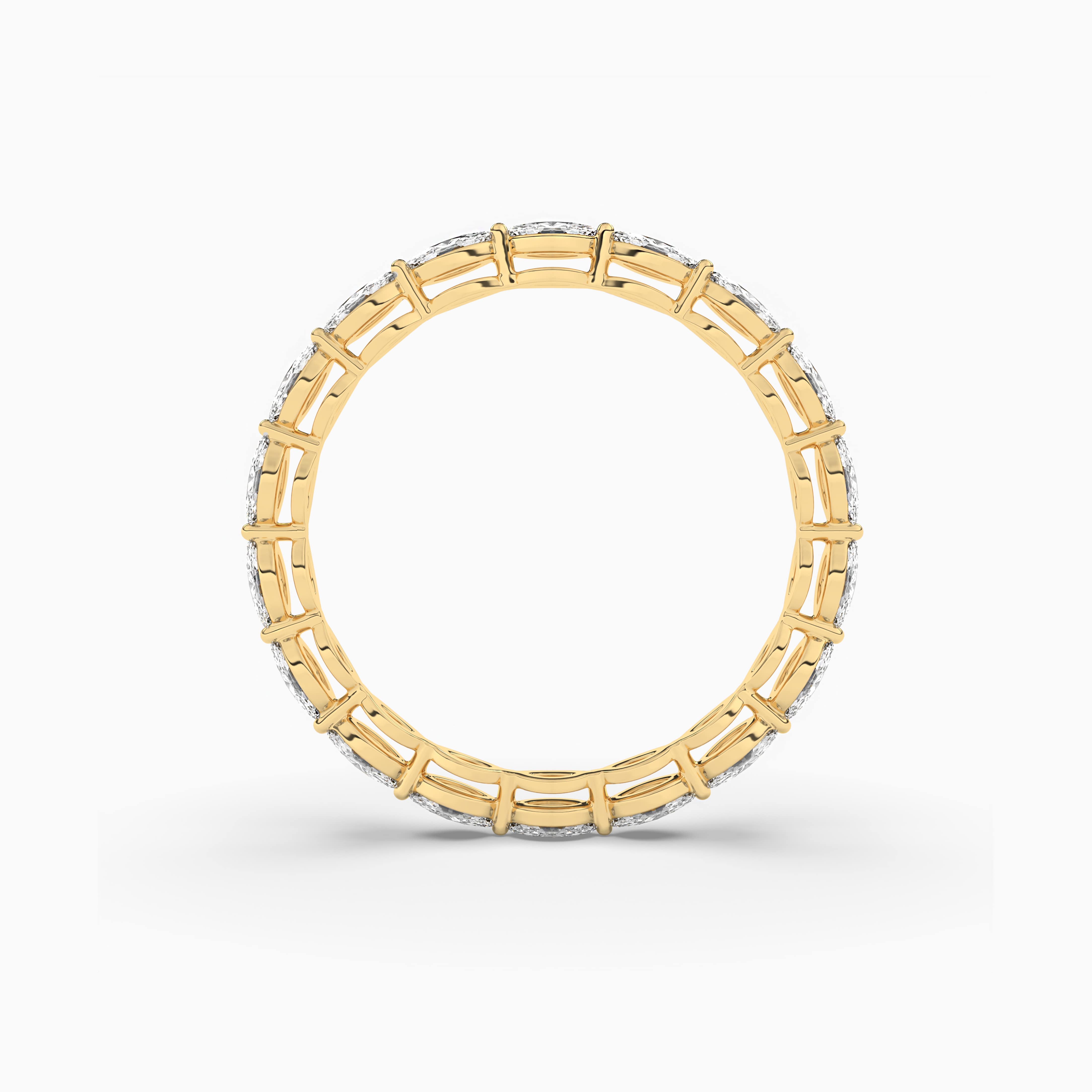 Marquise Cut Diamond full Eternity Band