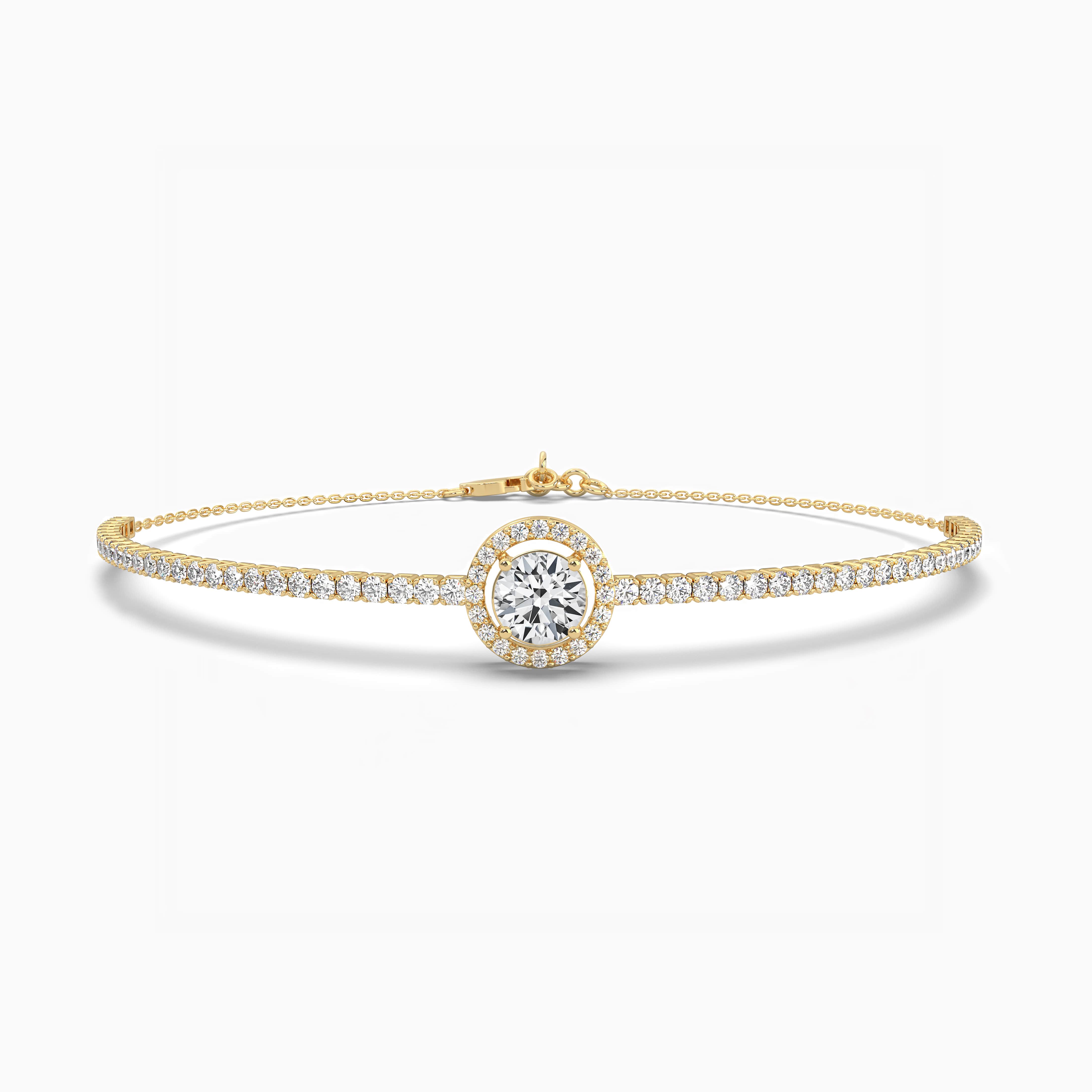 Yellow Gold Lab Grown Diamond Certified Made 