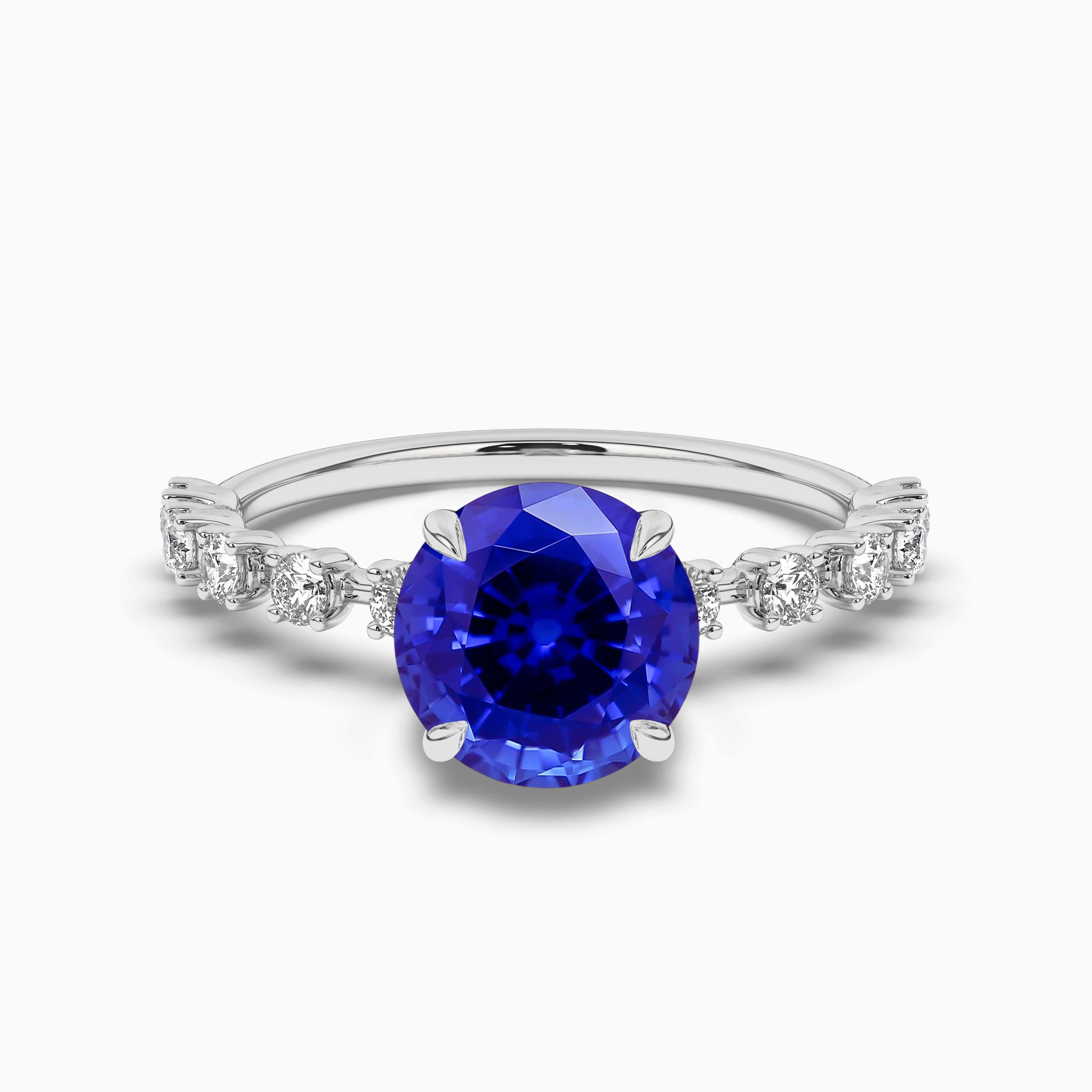 BLUE SAPPHIRE ENGAGEMENT RING