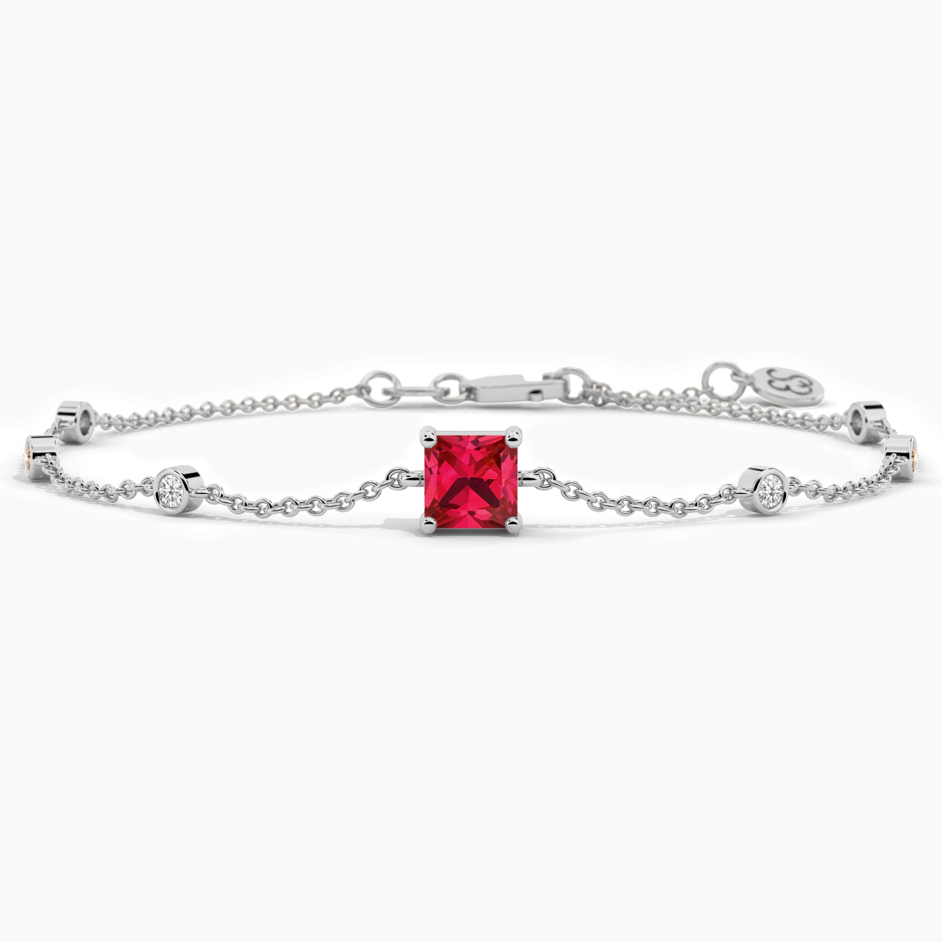 ruby bracelet gold