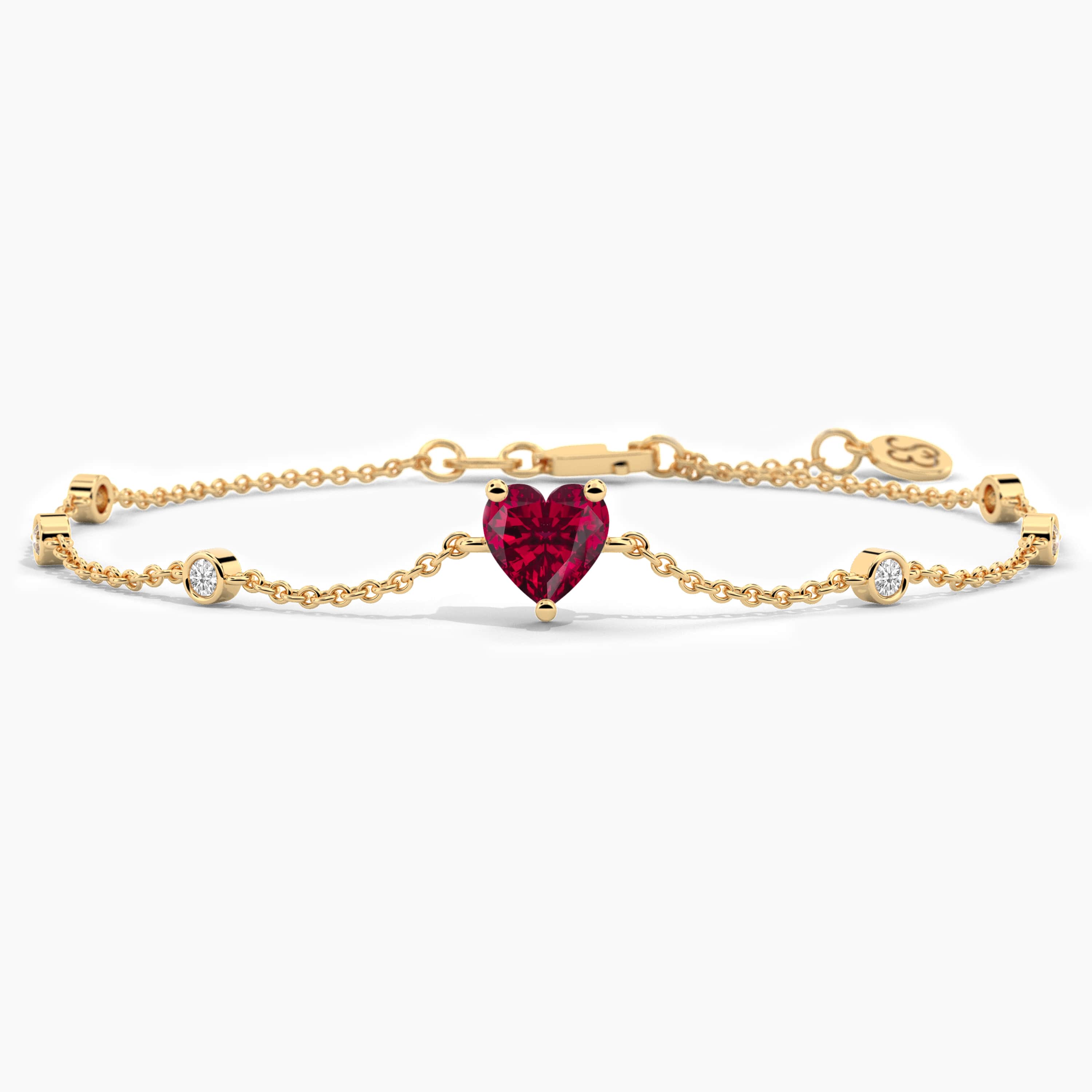 ruby diamond bracelet