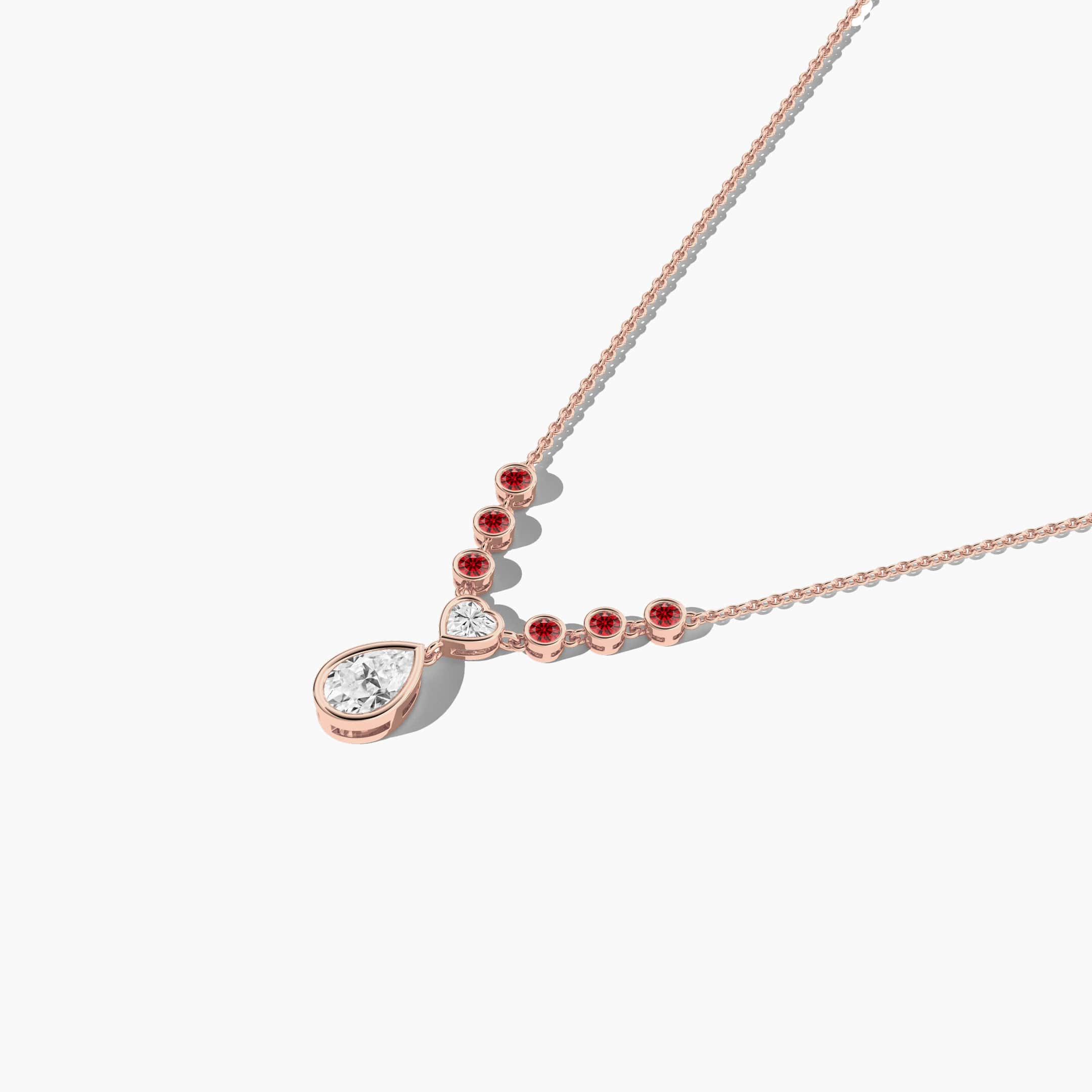 ruby diamond necklace 