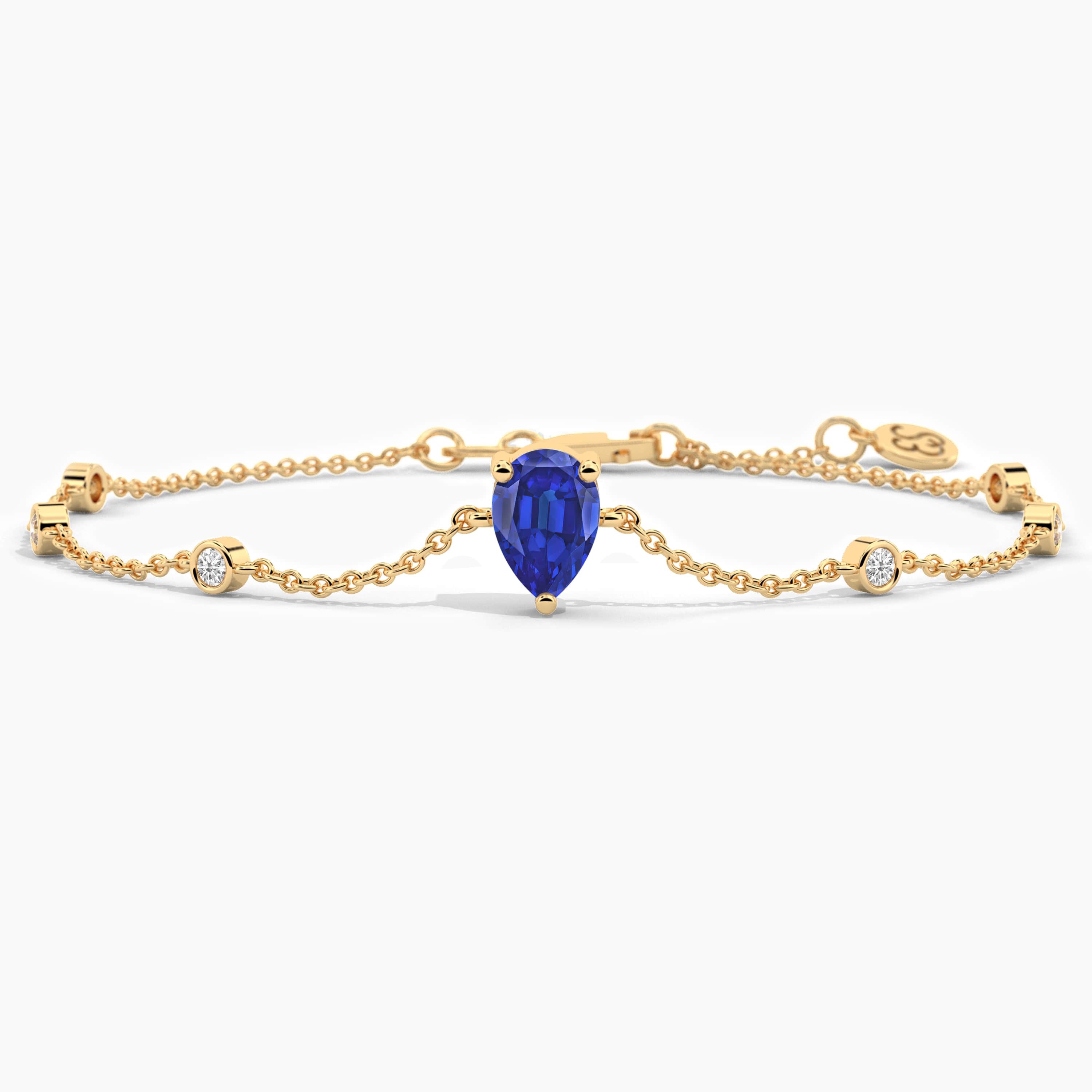 blue sapphire bracelet