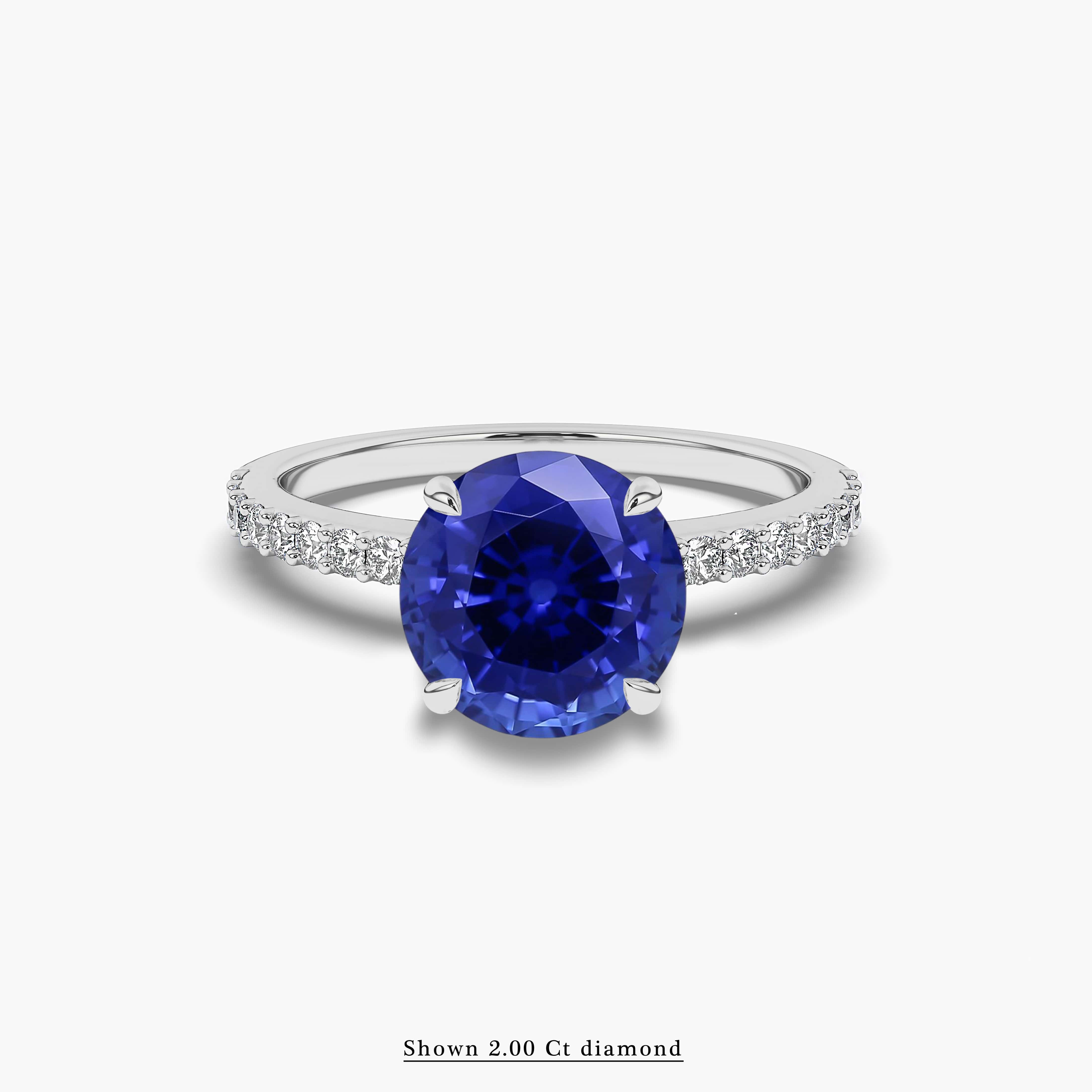 sapphire engagement rings for women