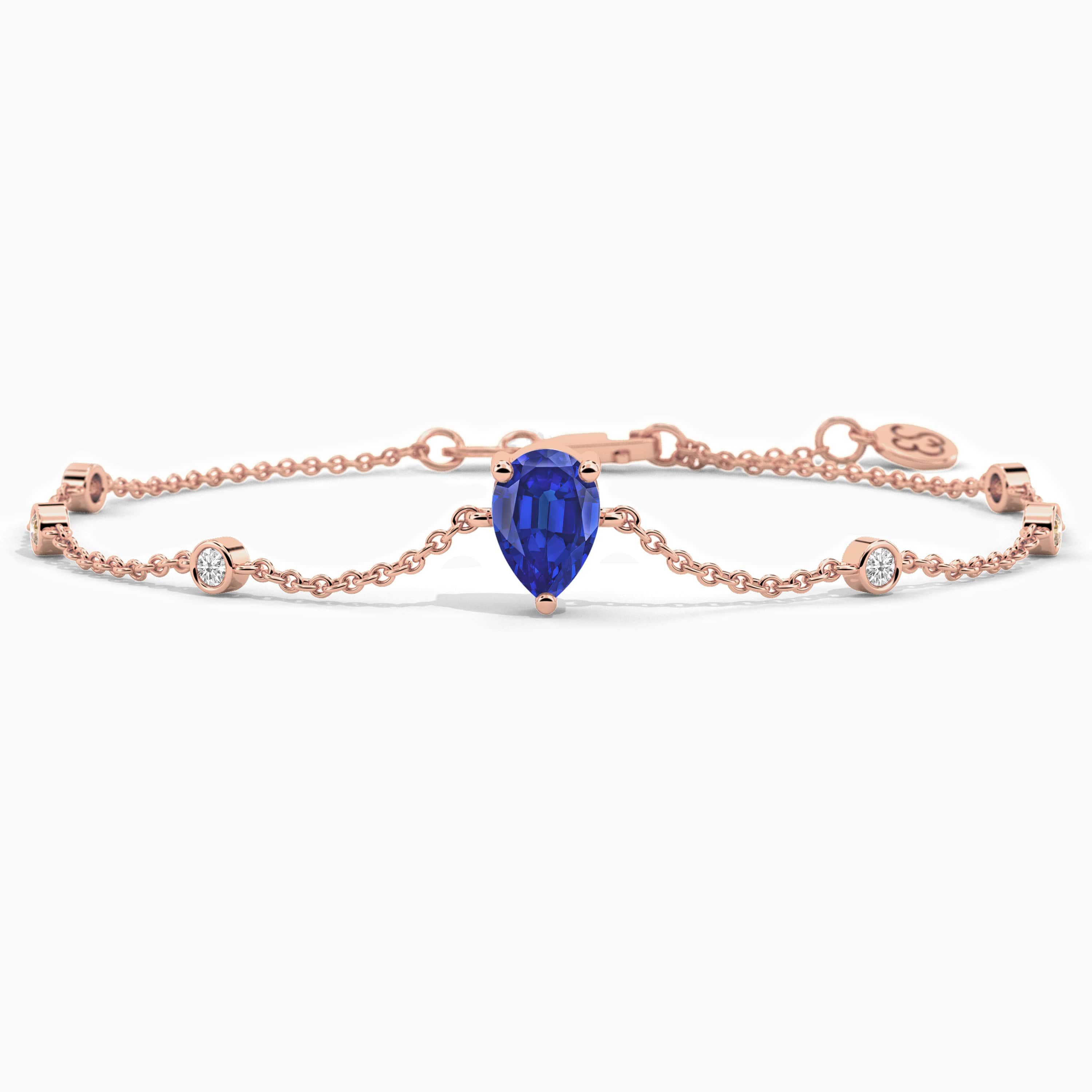 diamond and sapphire bracelets