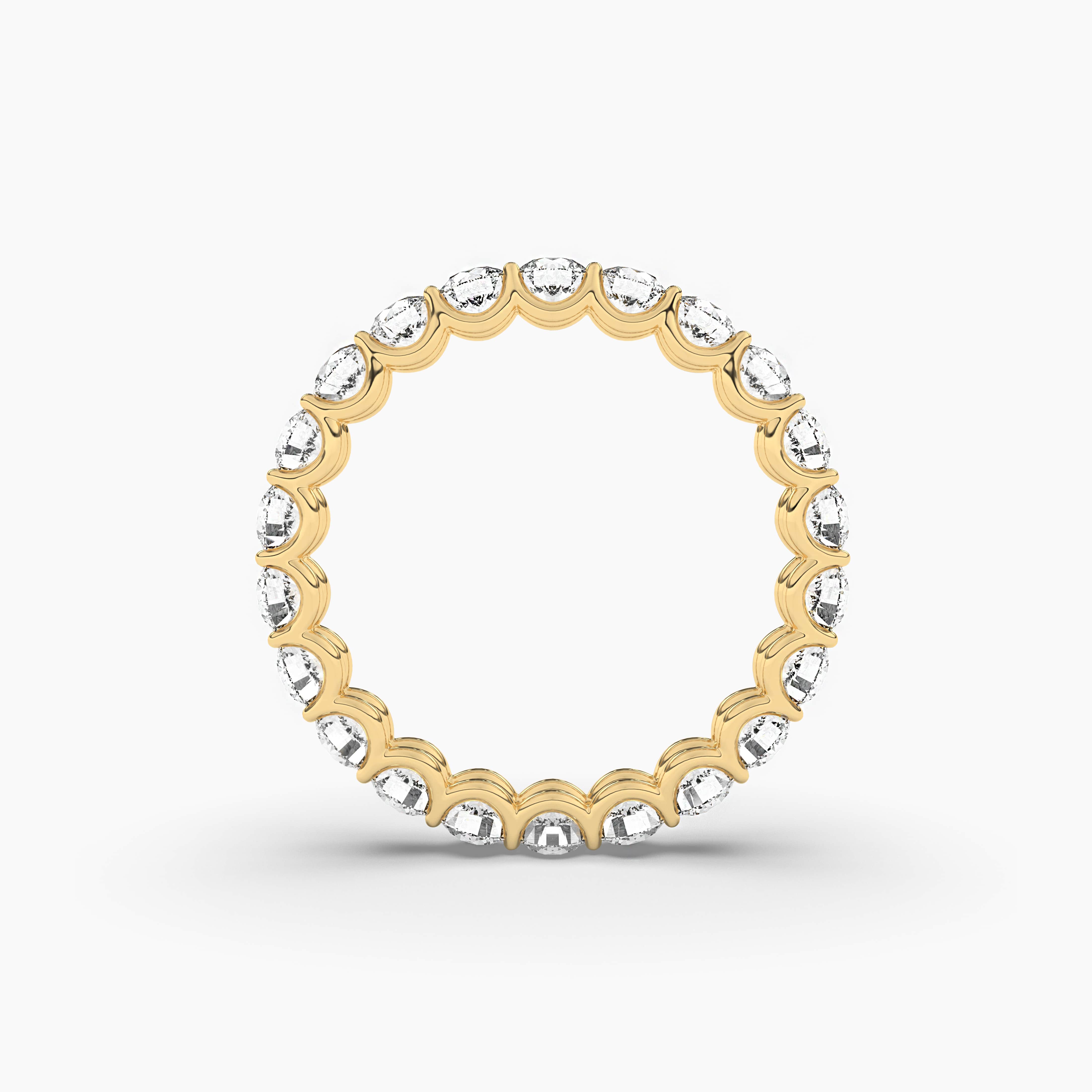 Gallery Designs Round Diamond Eternity Band