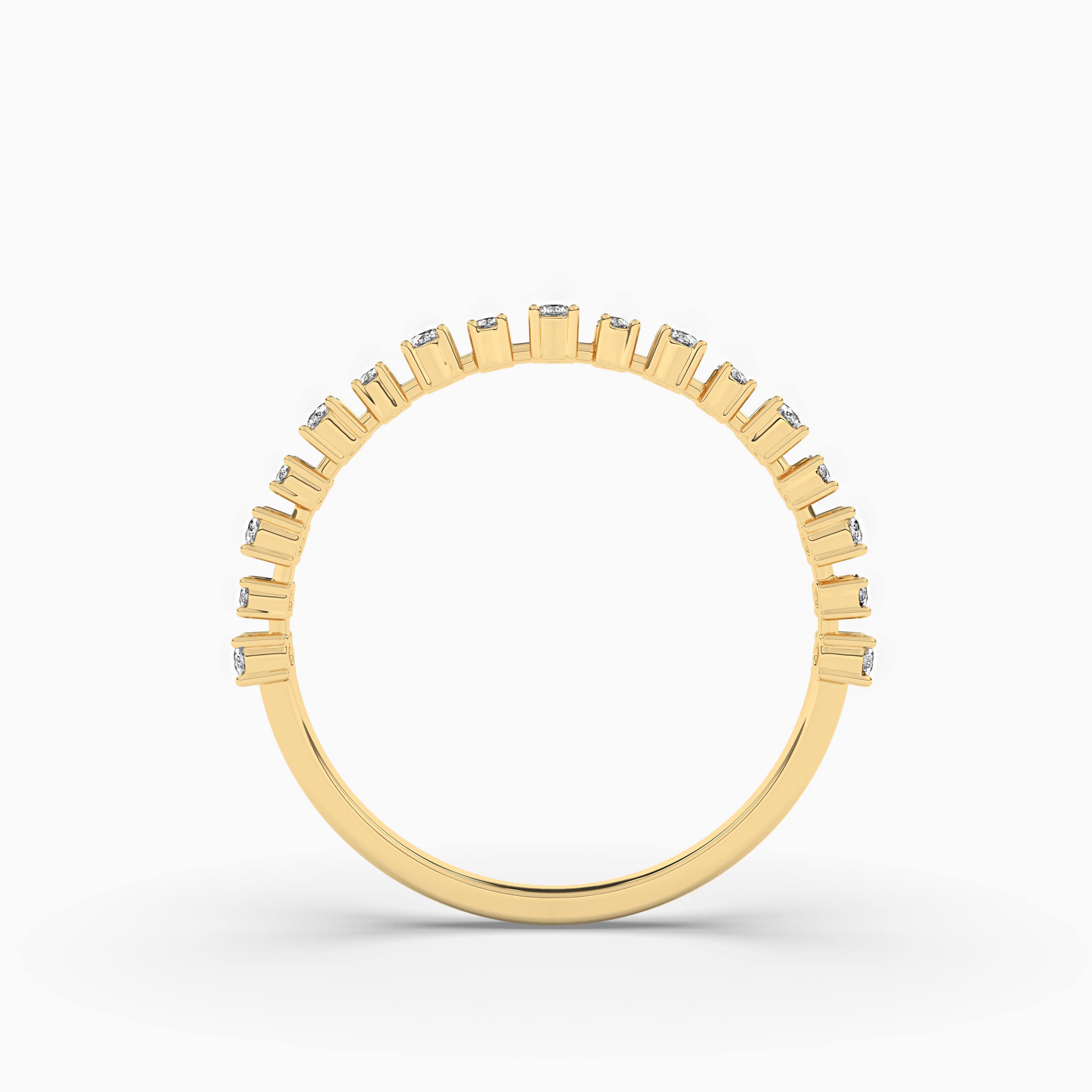 ETERNITY BAND IN YELLOW GOLD