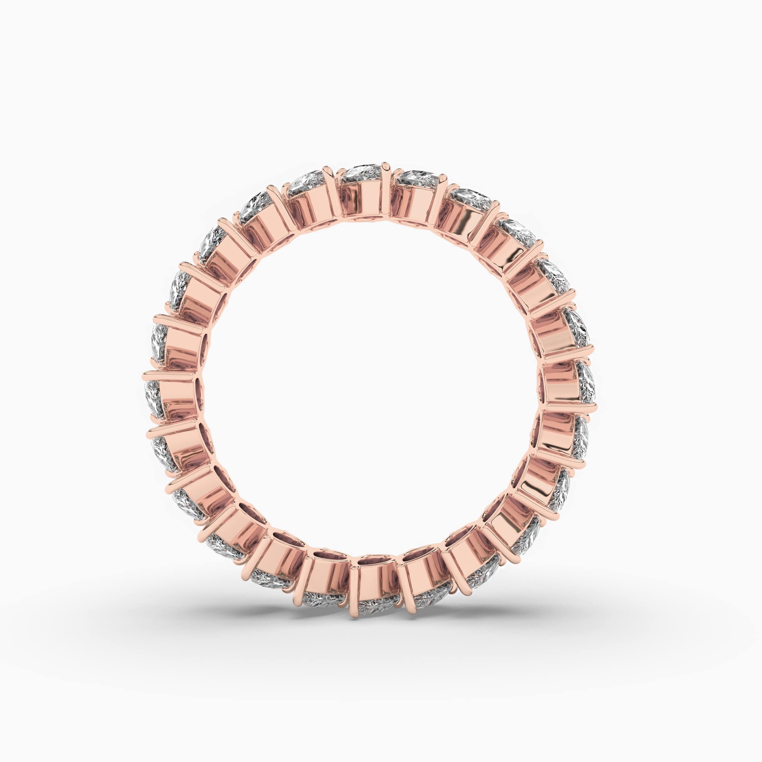 rose gold wedding band 