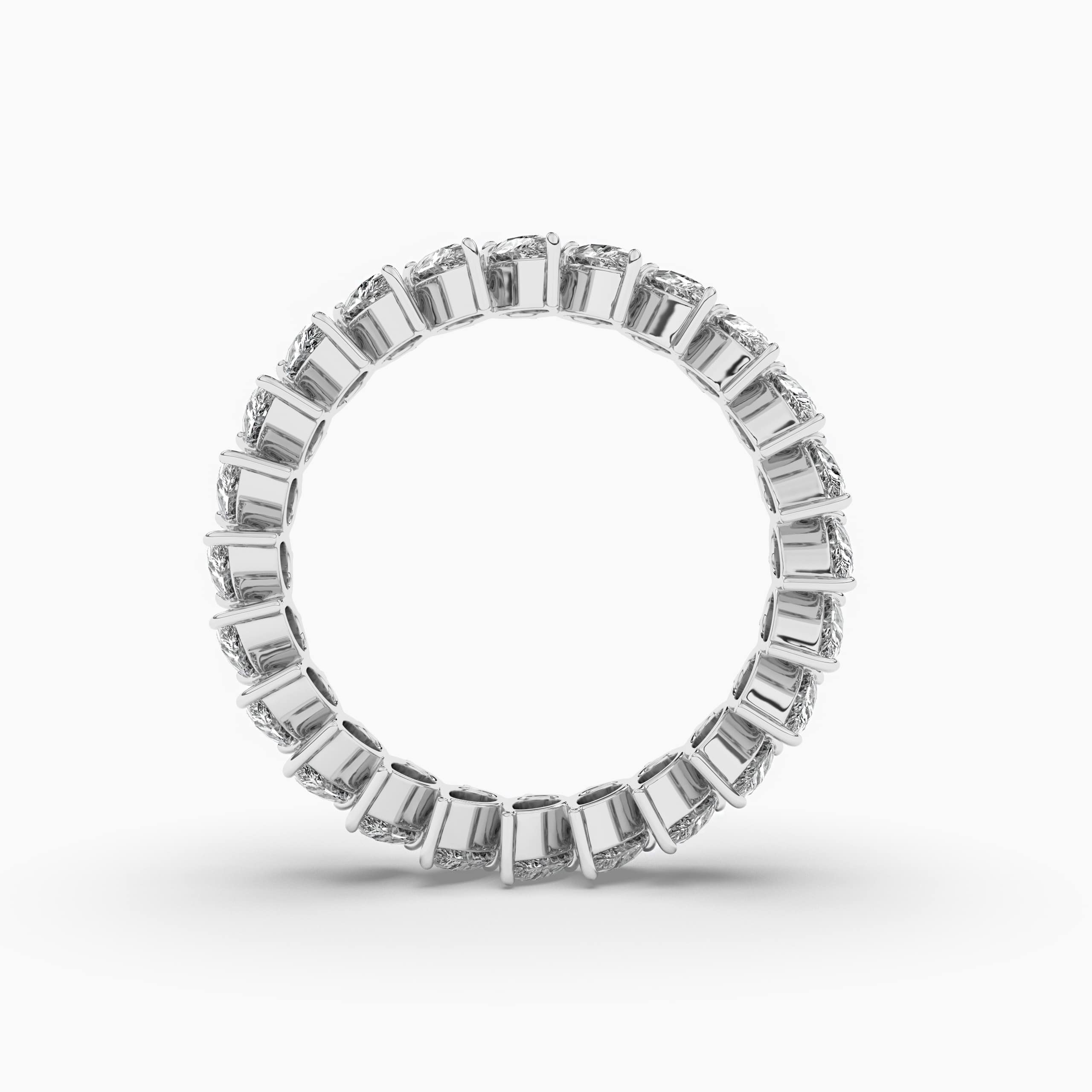 14k eternity wedding band 