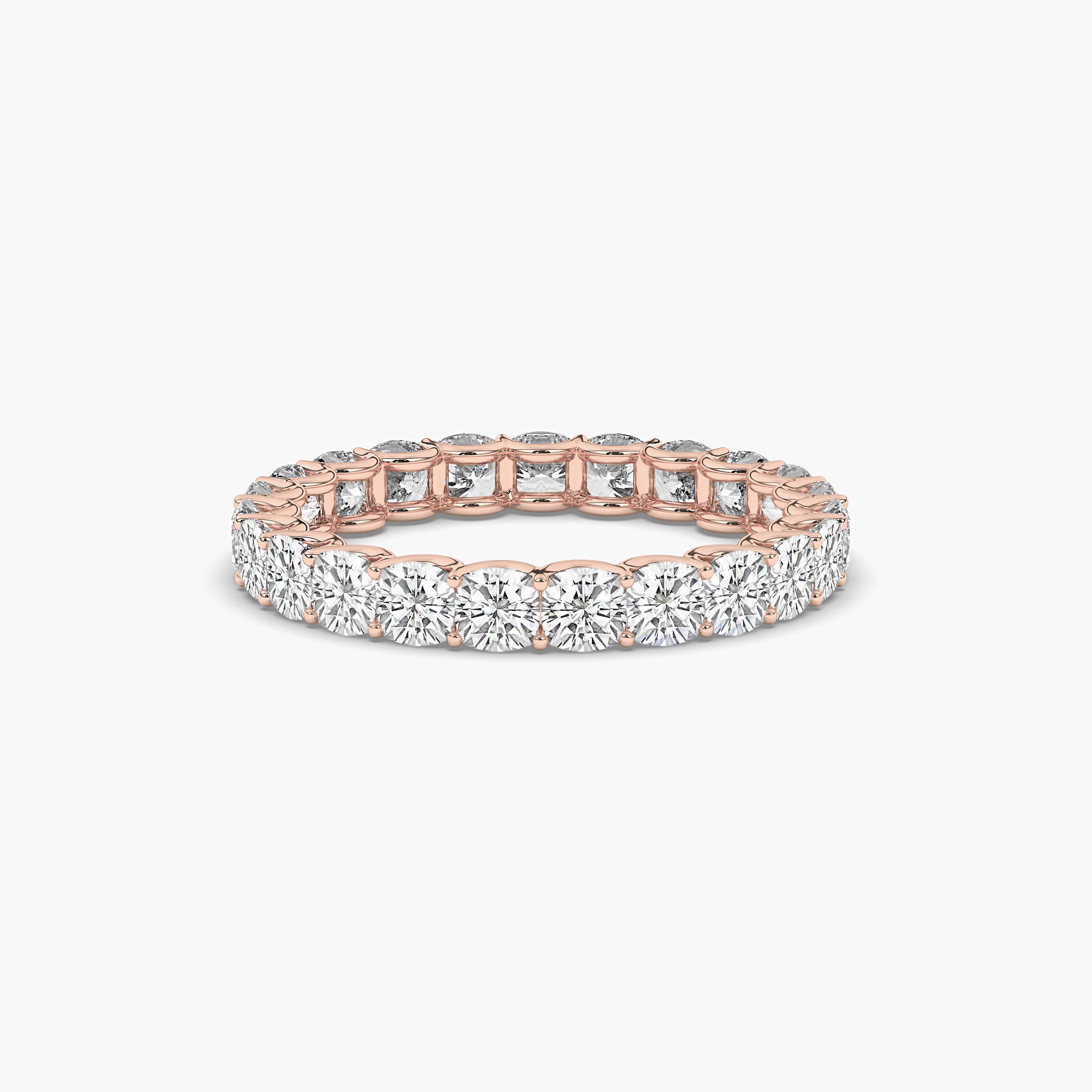 Cushion Cut Diamond Eternity Band