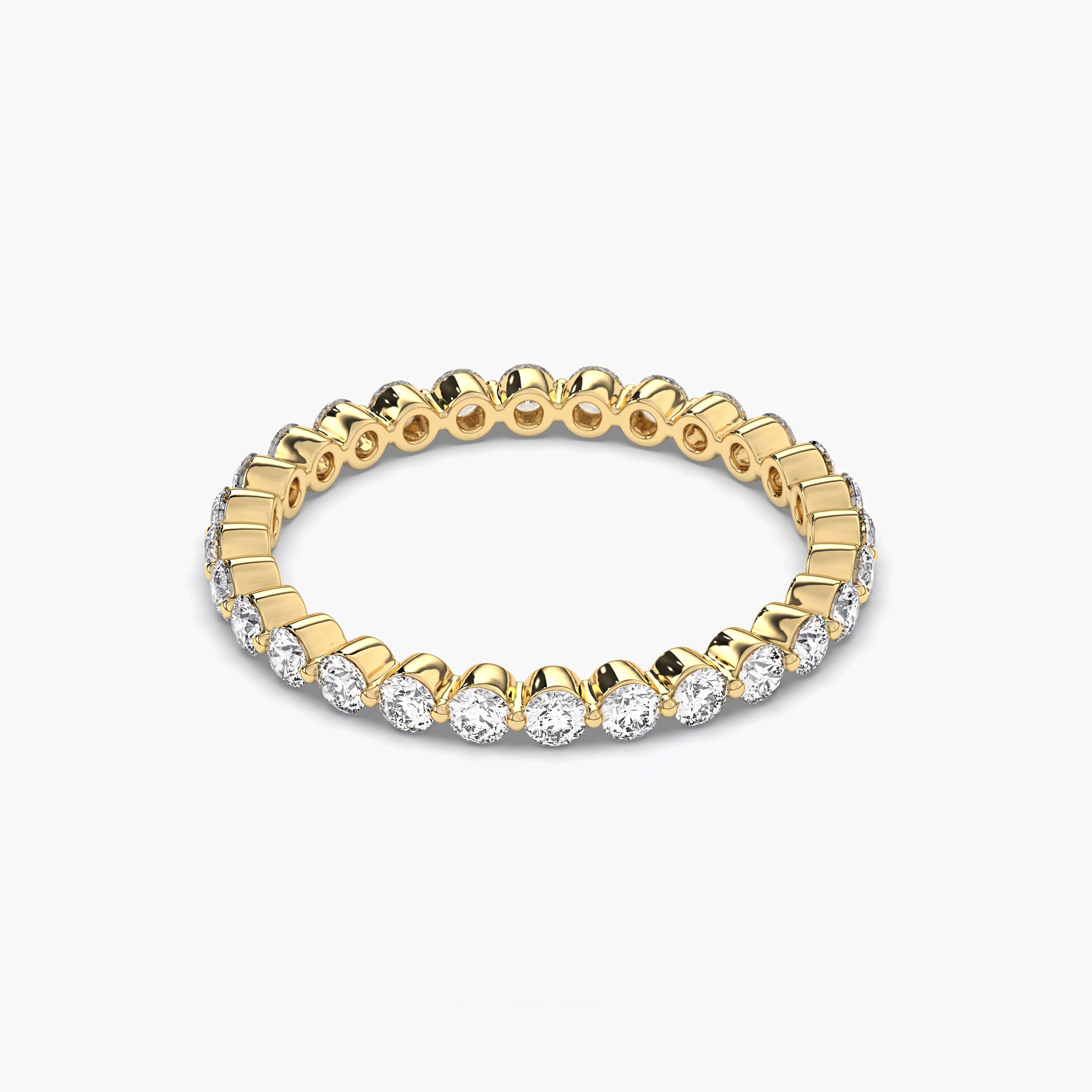 Yellow Gold Plated Adjustable Bracelet with Cubic Stone