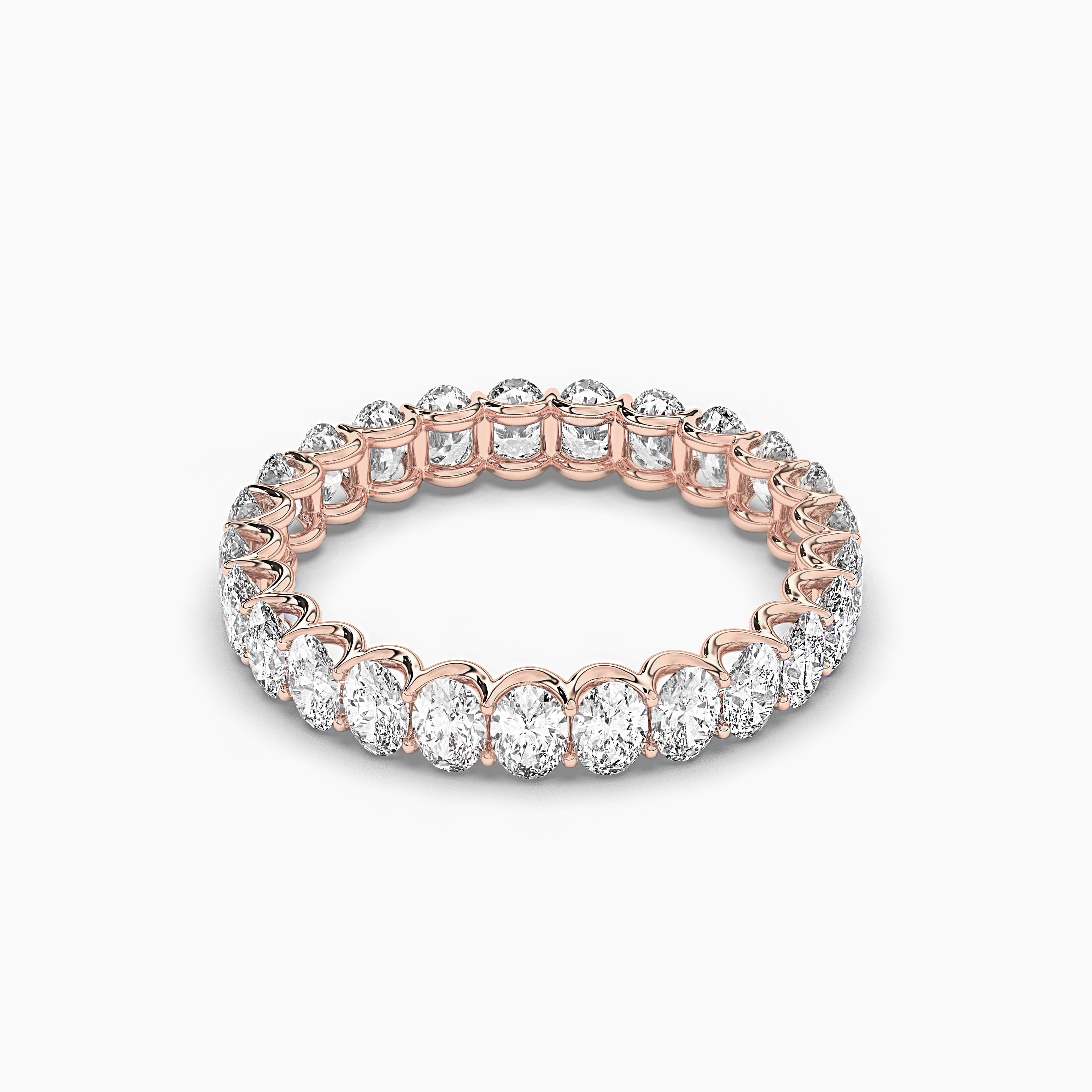 Oval Lab Grown Diamond Eternity Band