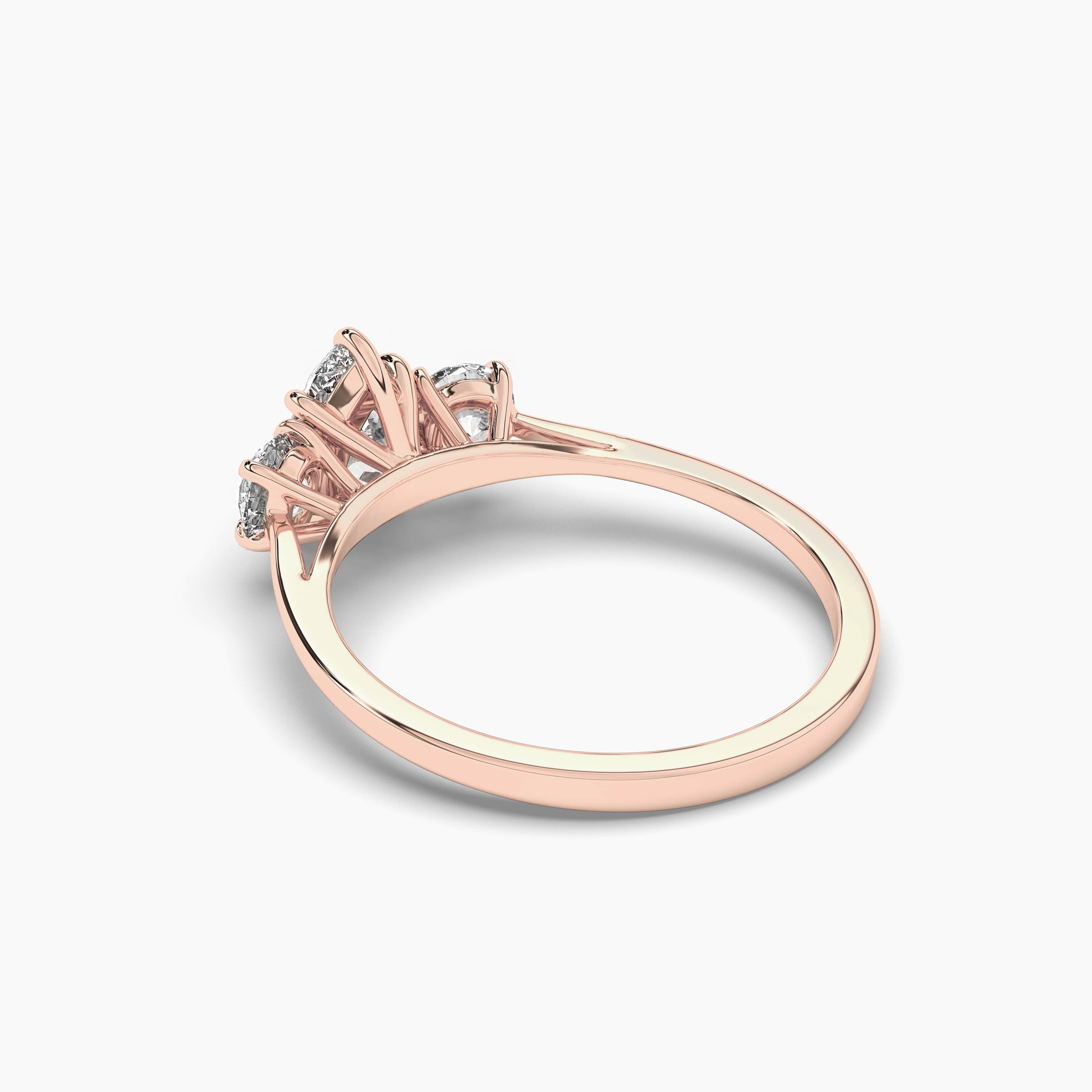 Women's Pear Shaped Unique Engagement Ring