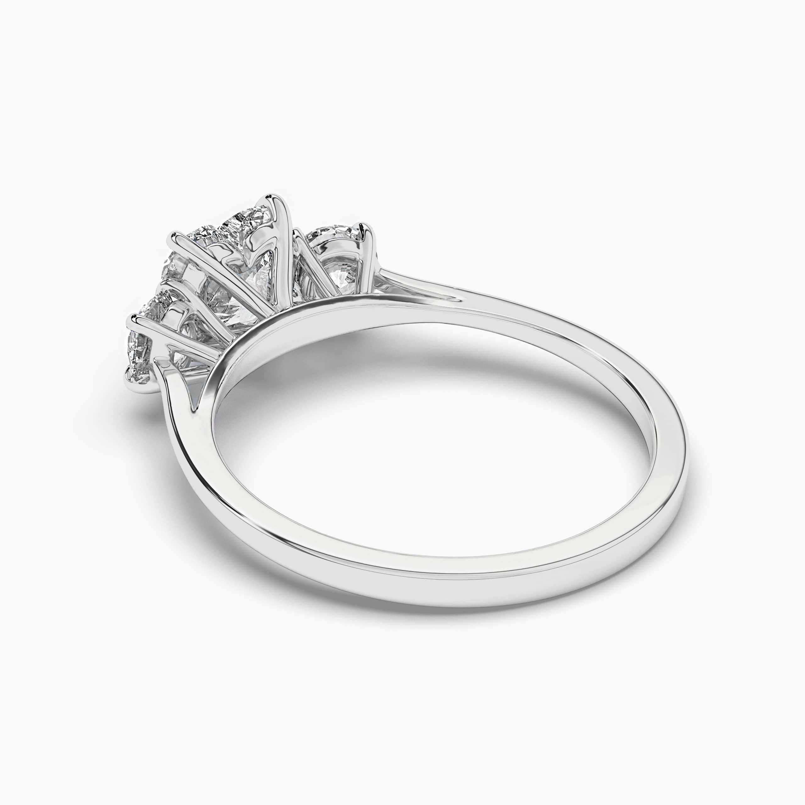 Diamond Solitaire Ring In Natural Diamonds  White Gold