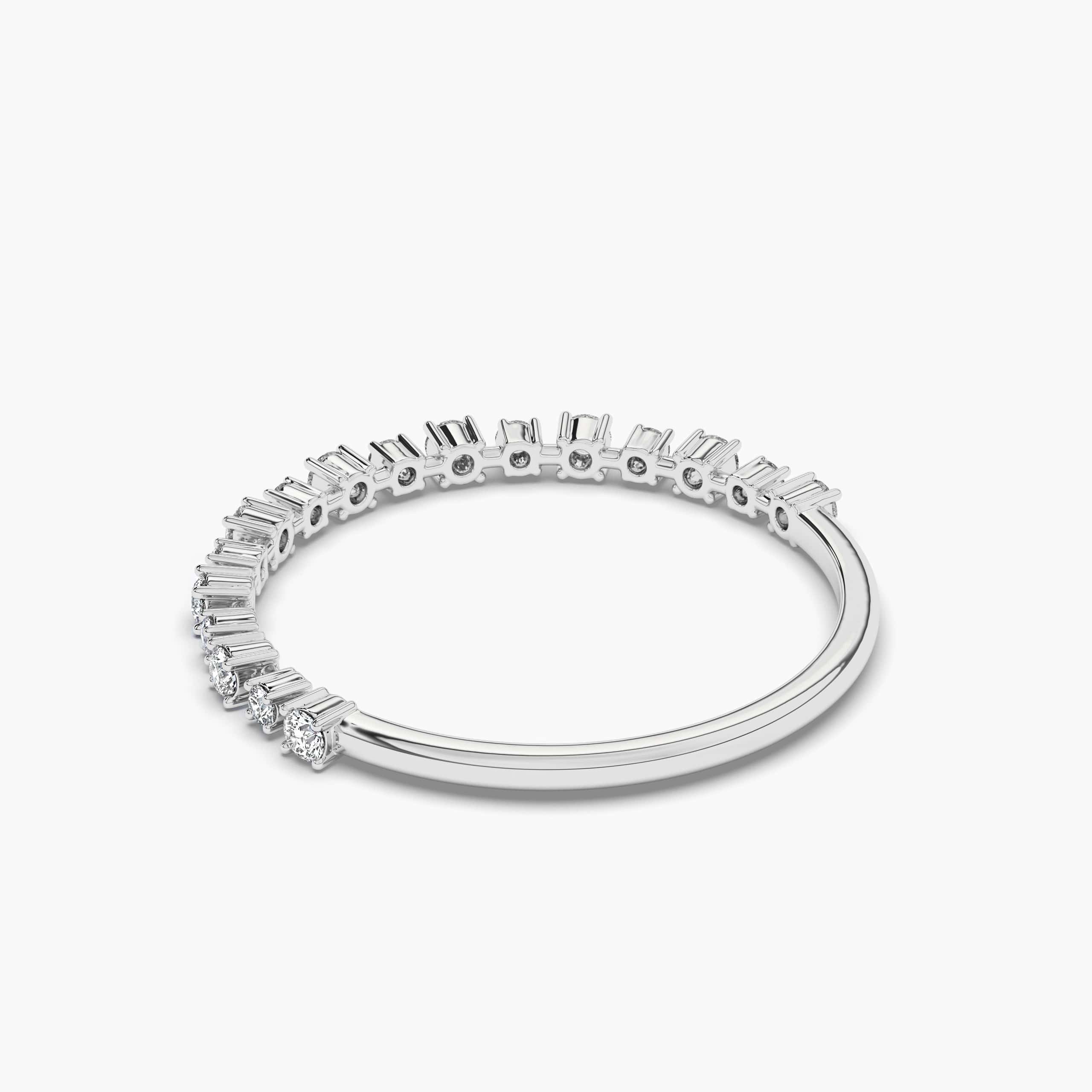 Cushion Cut Anniversary Band