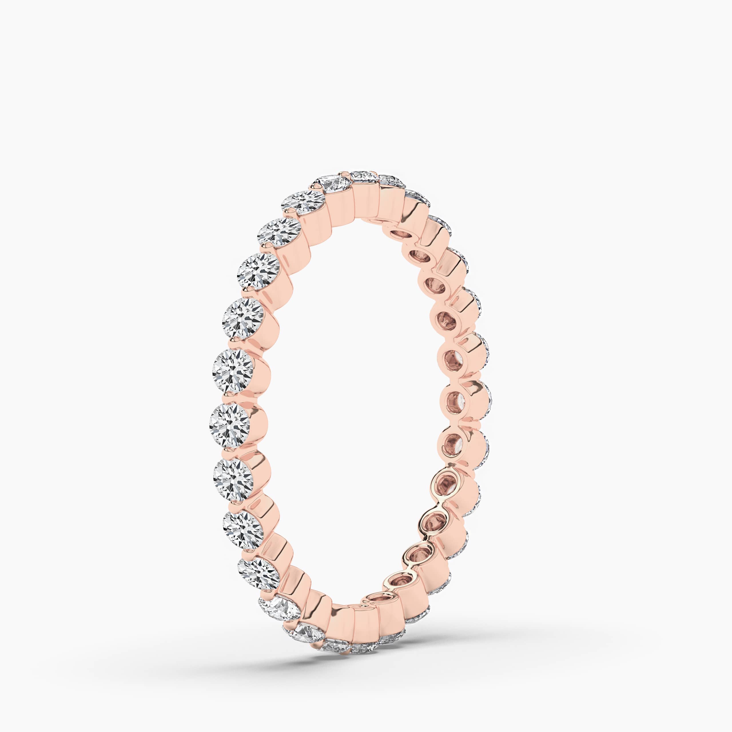 Eternity Lab Diamond Ring To Proposal rose gold eternity ring