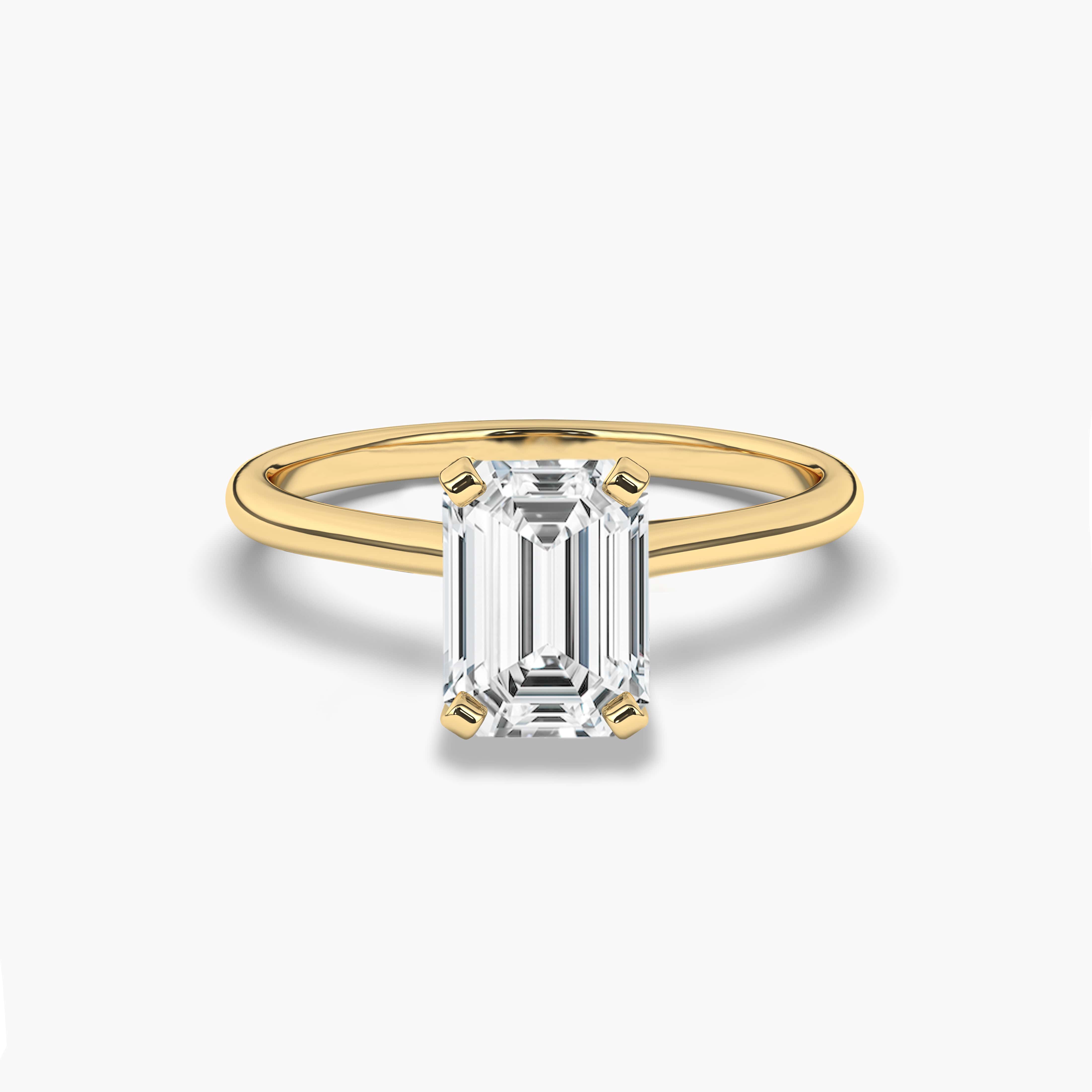 2 ct solitaire engagement ring