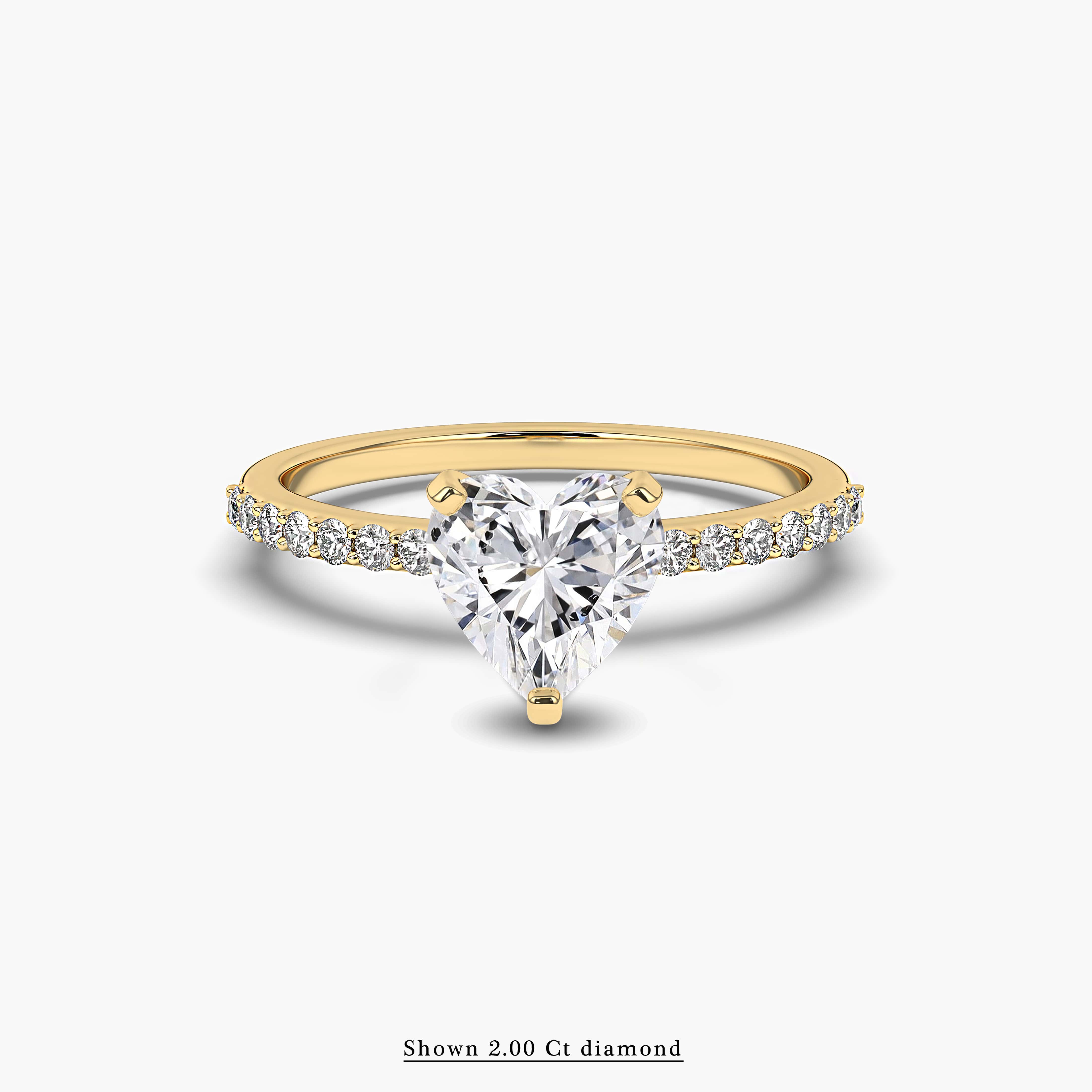 yellow gold Diamond Engagement Ring