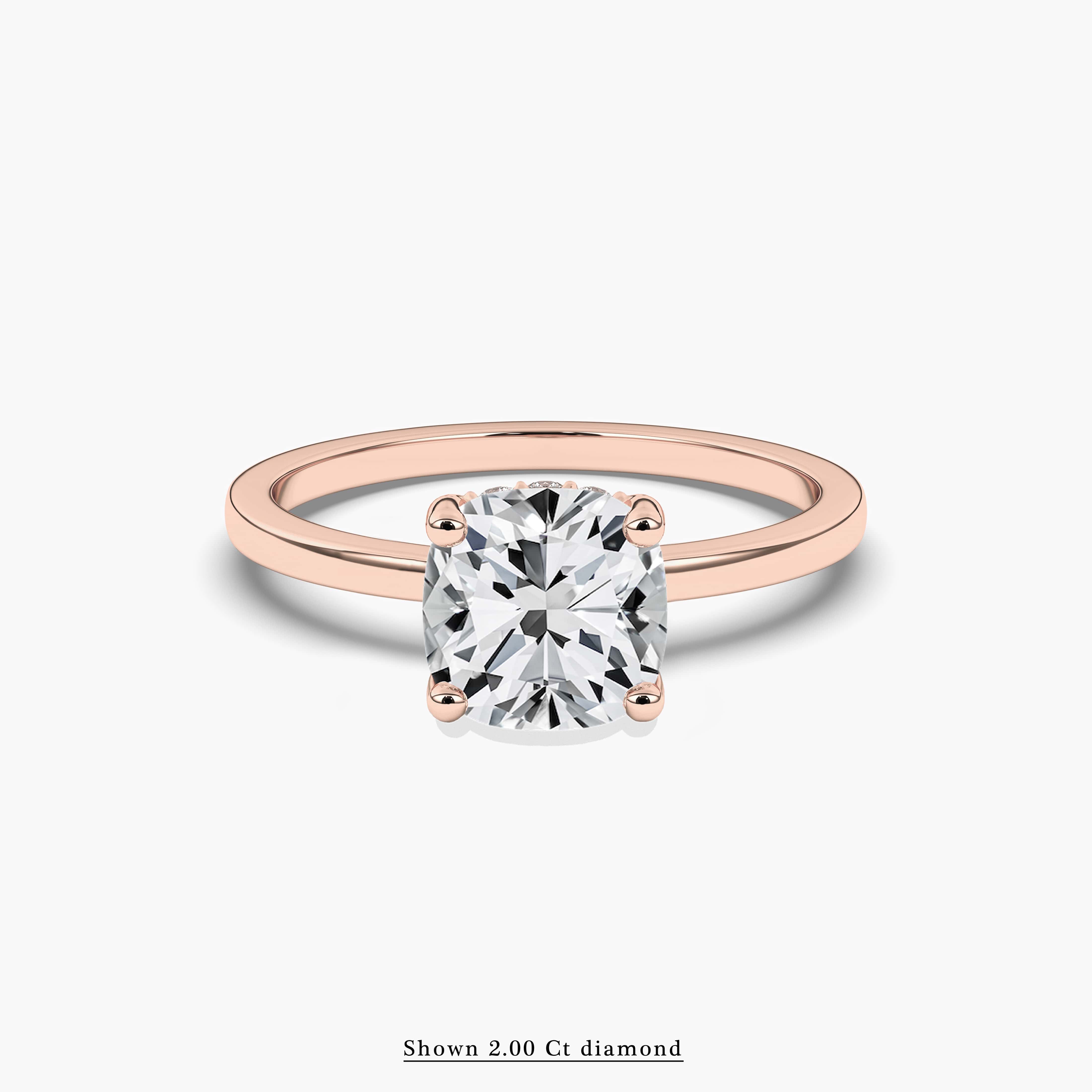 solitaire engagement ring setting